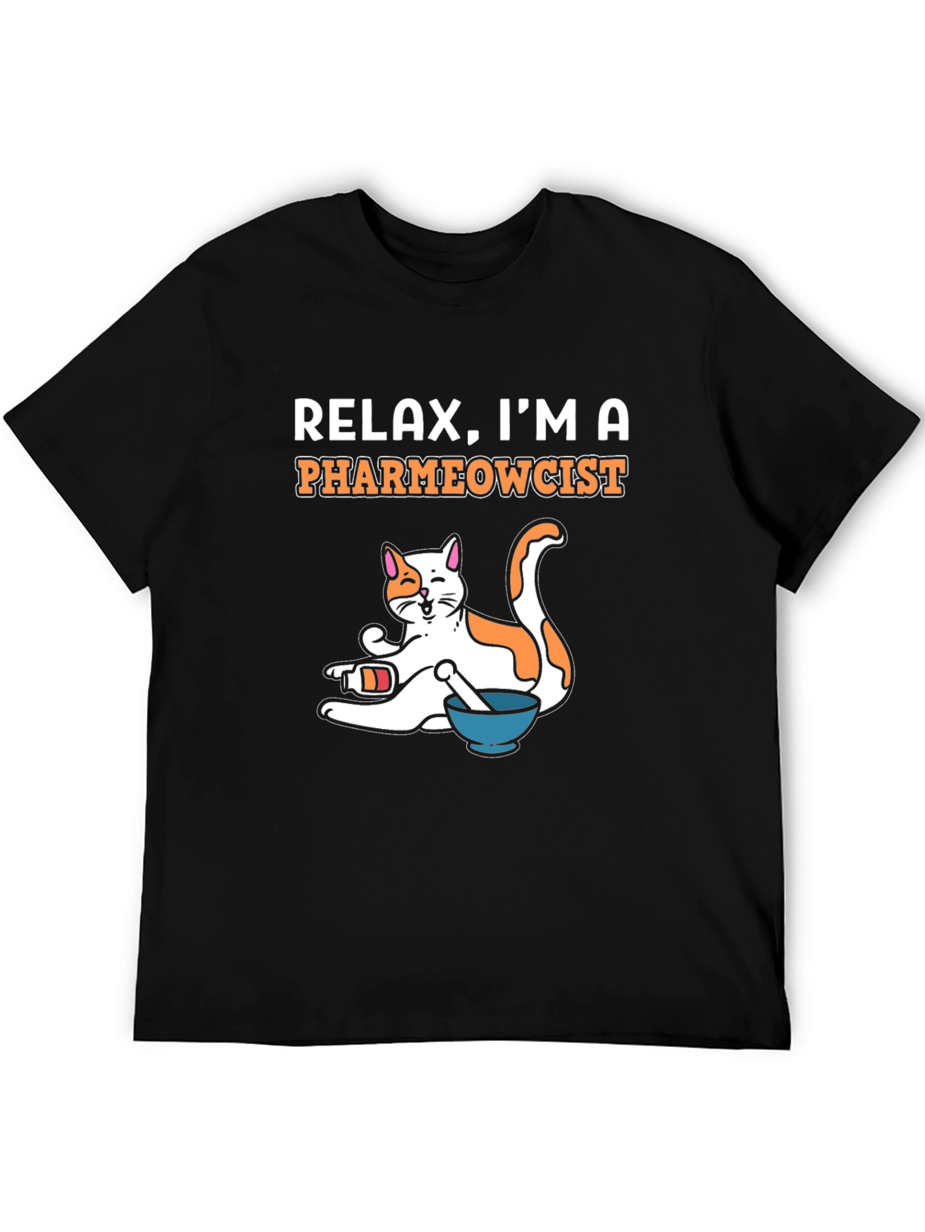 PharmEOWcist Cat Graphic Tee
