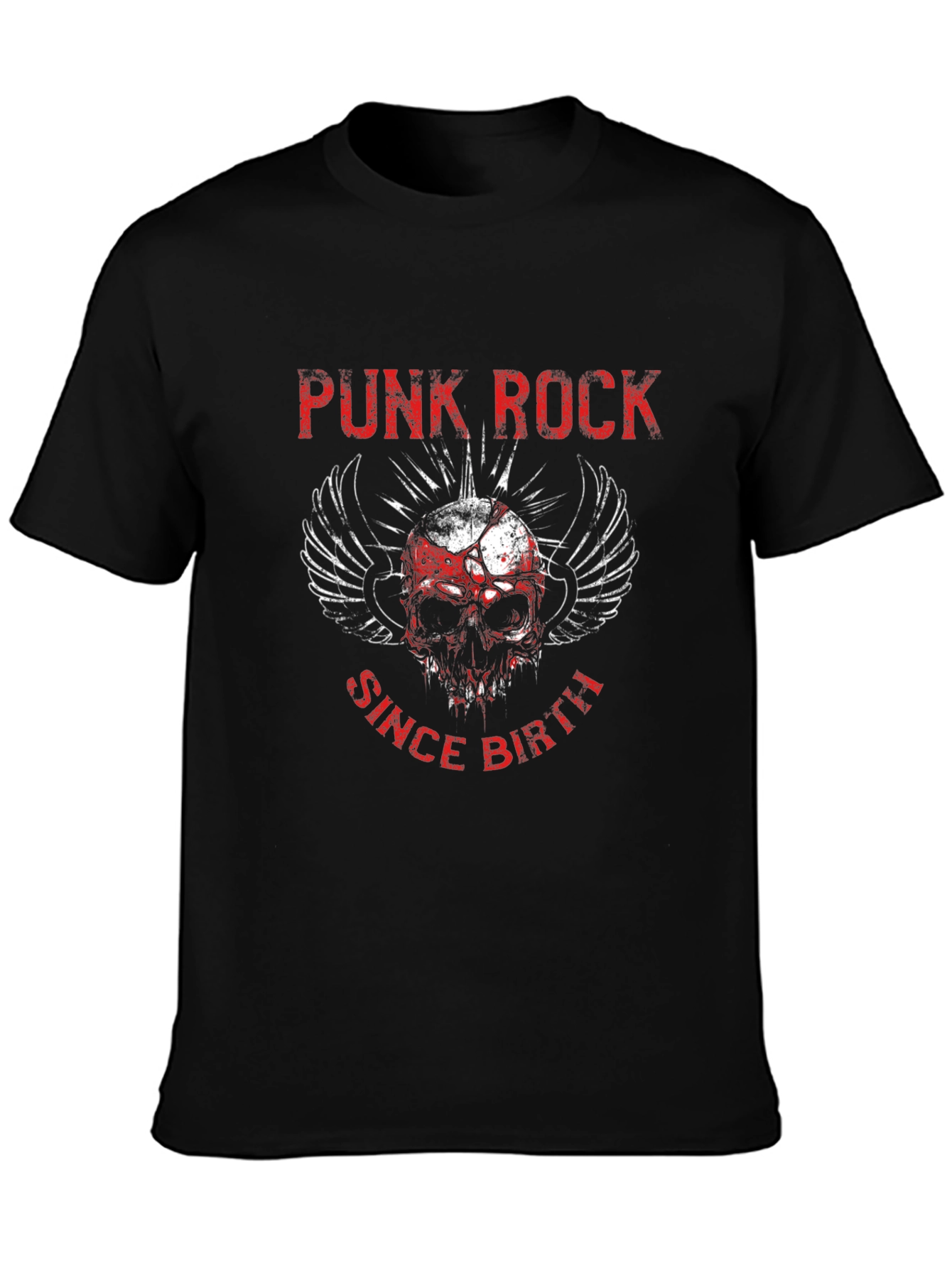 Punk Rock Since Birth Graphic T-Shirt