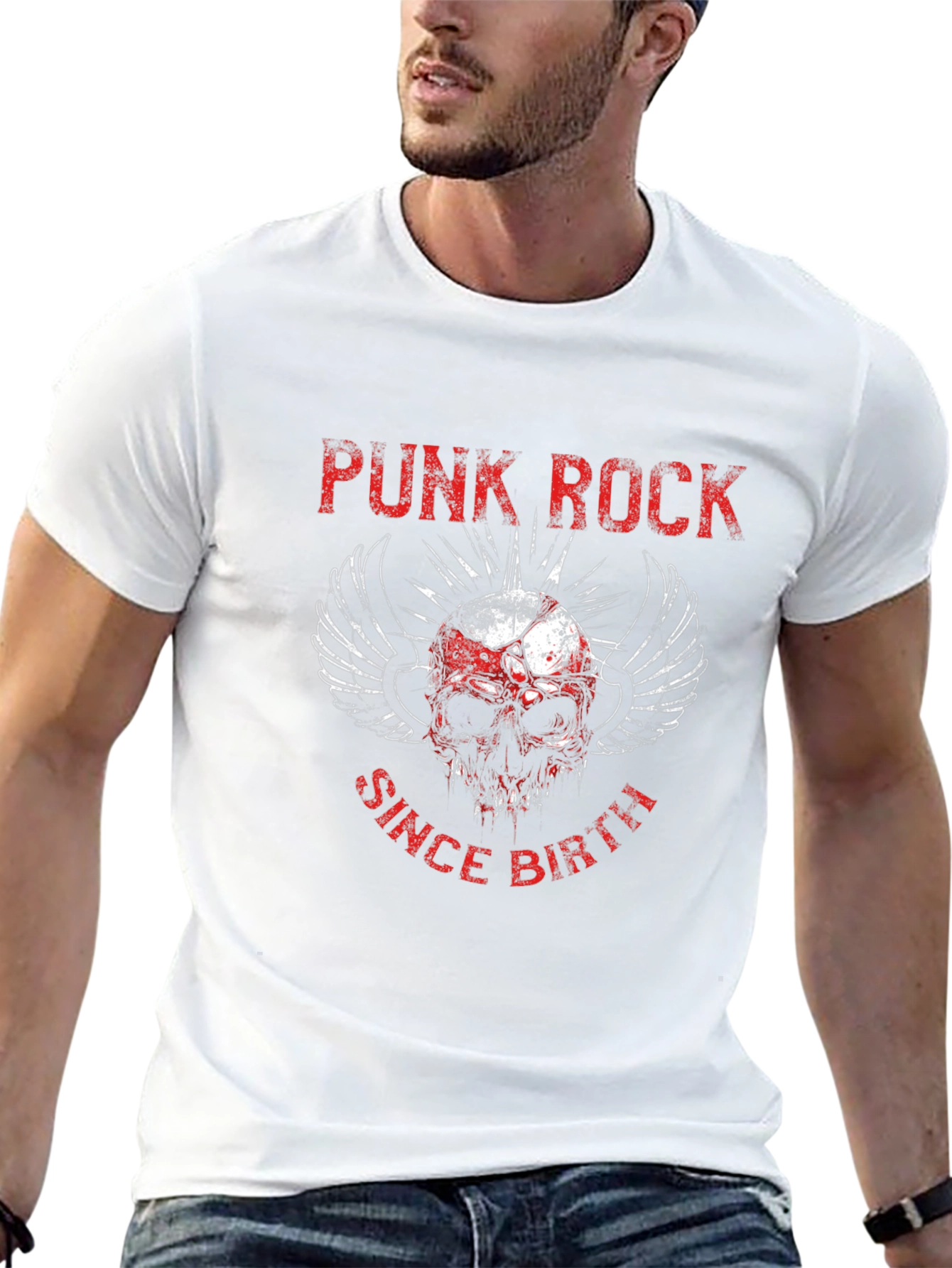 Punk Rock Since Birth Graphic T-Shirt