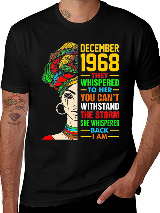 December 1968 Queen T-Shirt - Black History Month