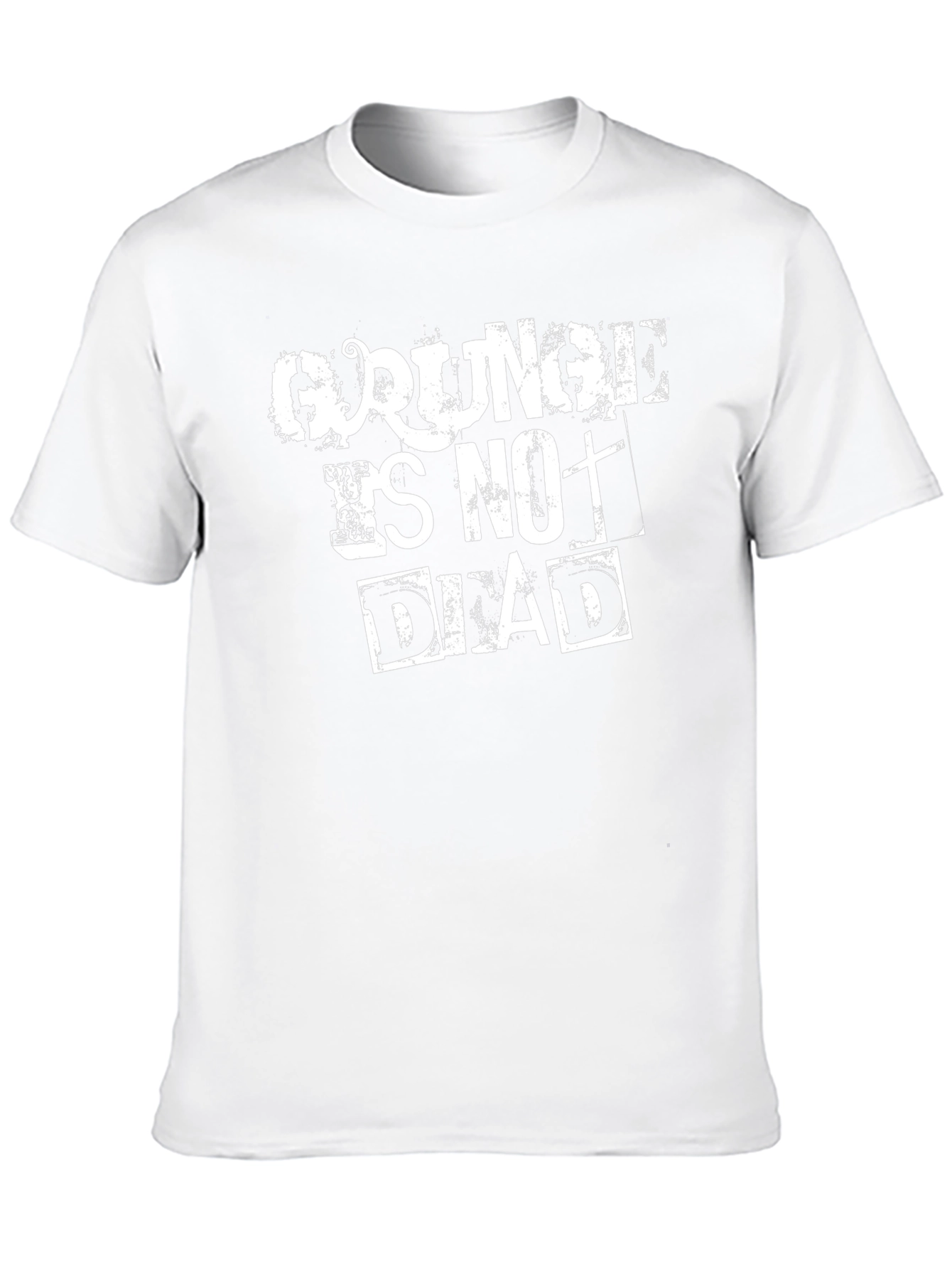 Grunge Is Not Dead Black T-Shirt