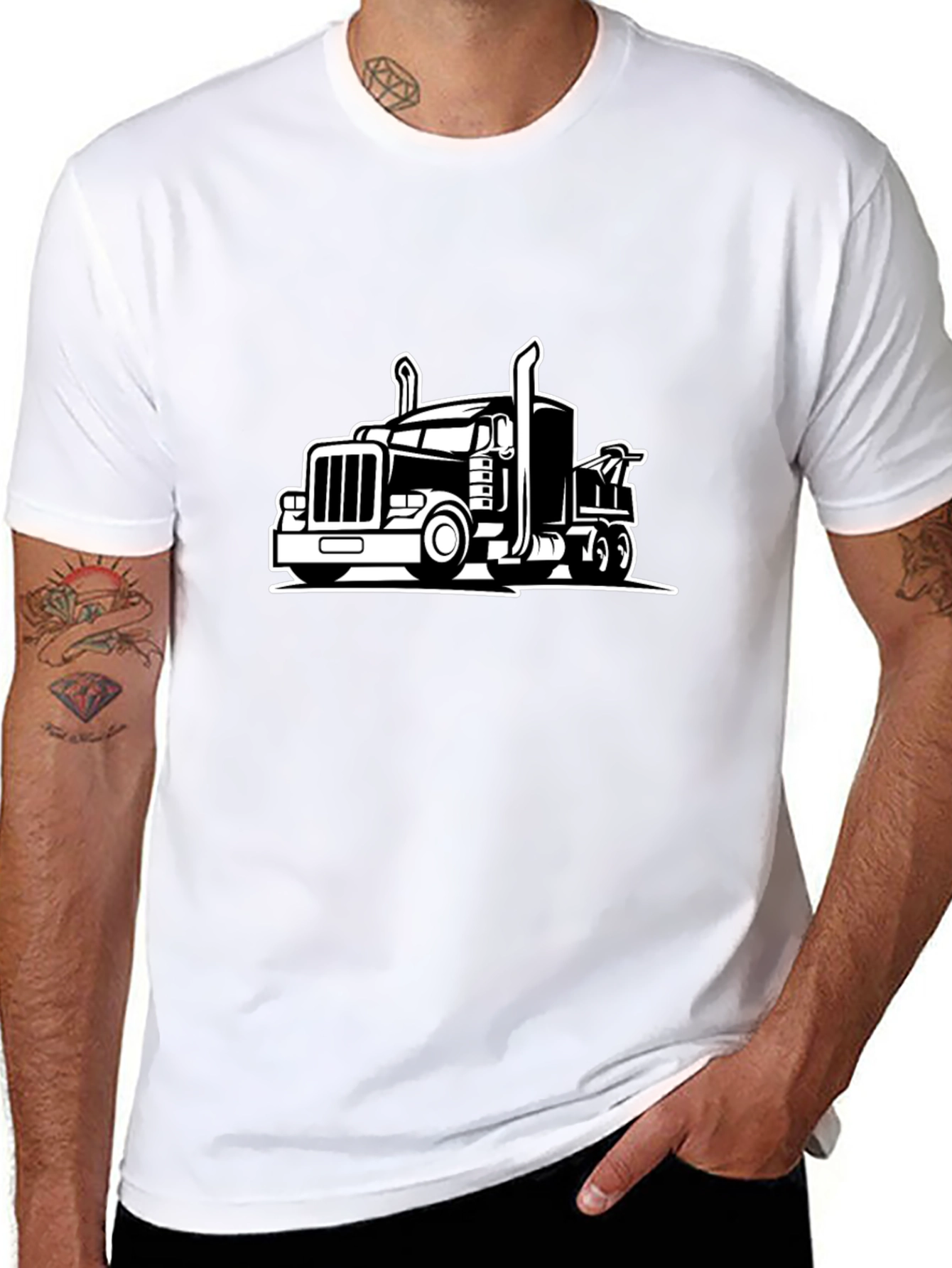 Black Truck Graphic Tee