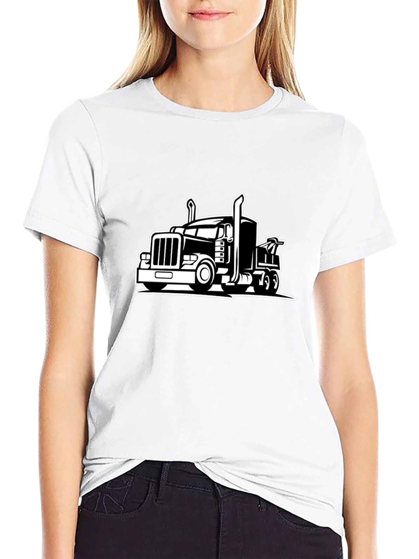 Black Truck Graphic Tee