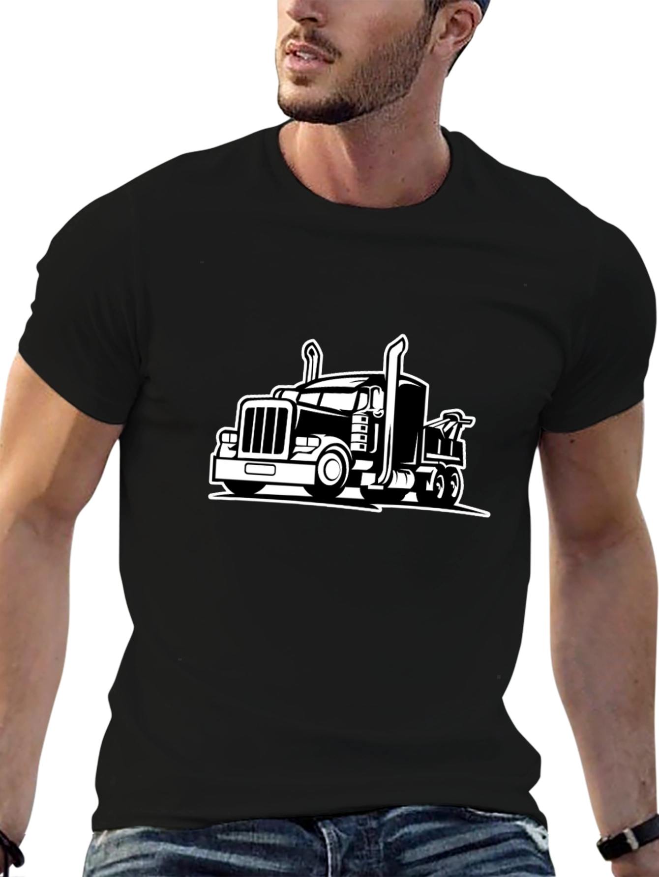 Black Truck Graphic Tee