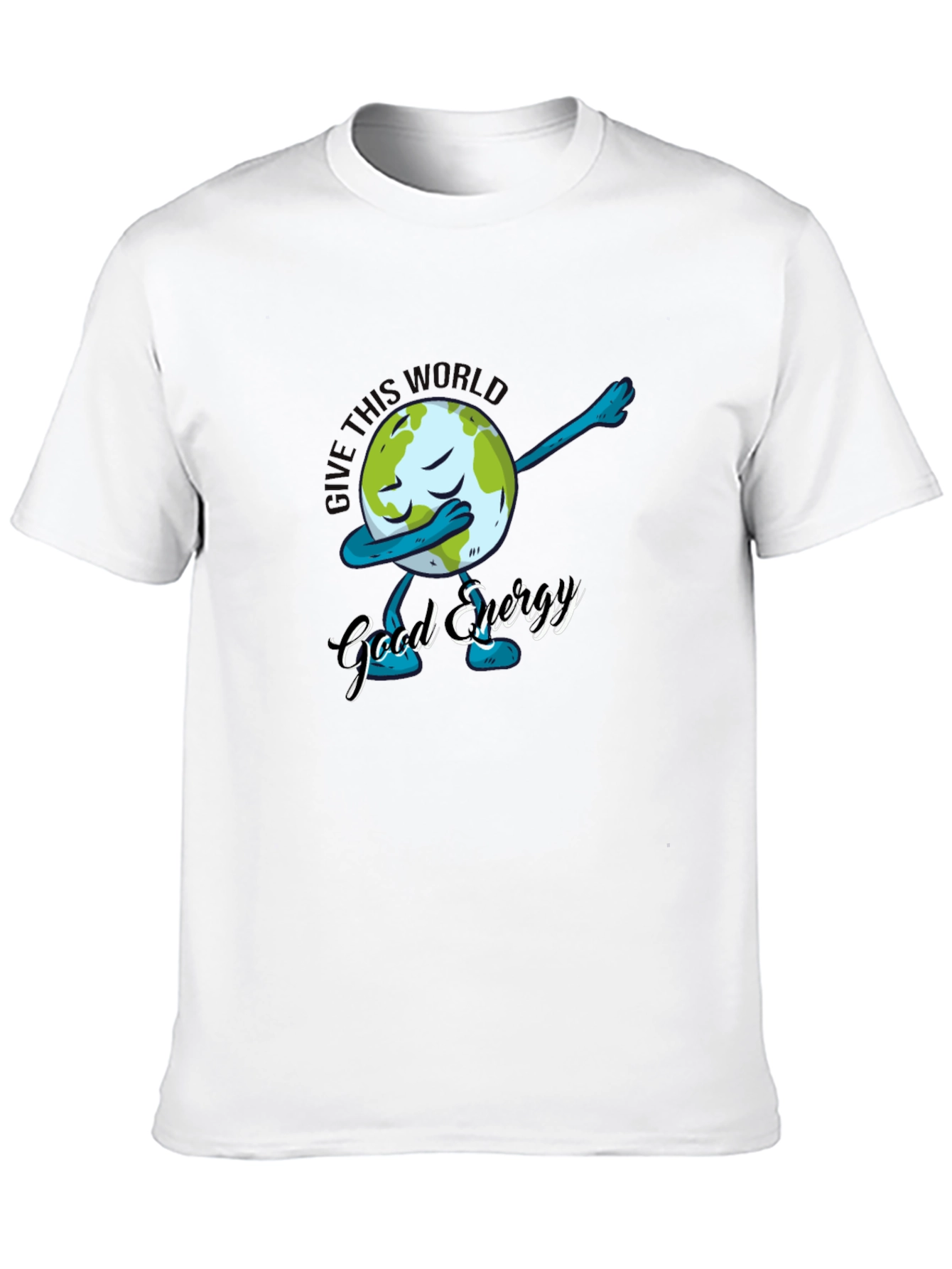 Give This World Good Energy T-Shirt - Black
