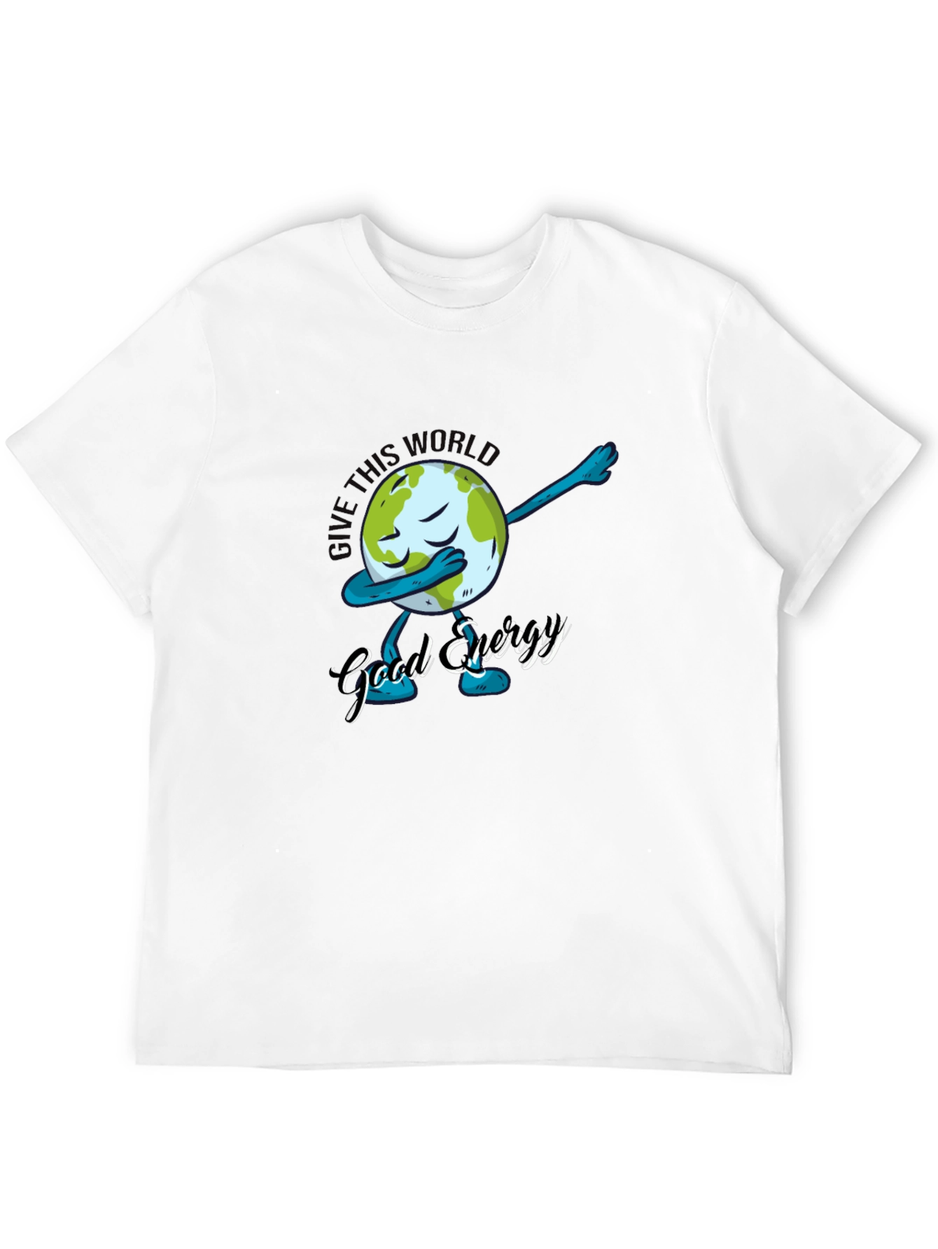 Give This World Good Energy T-Shirt - Black