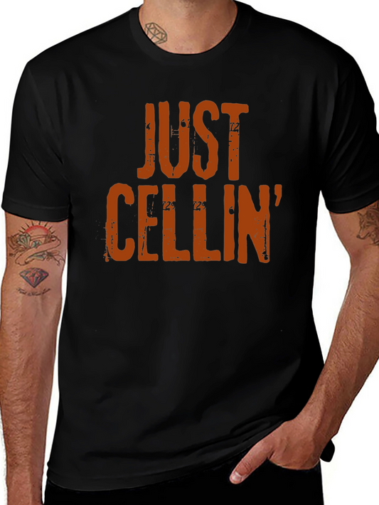 Just Cellin Graphic Print T-Shirt