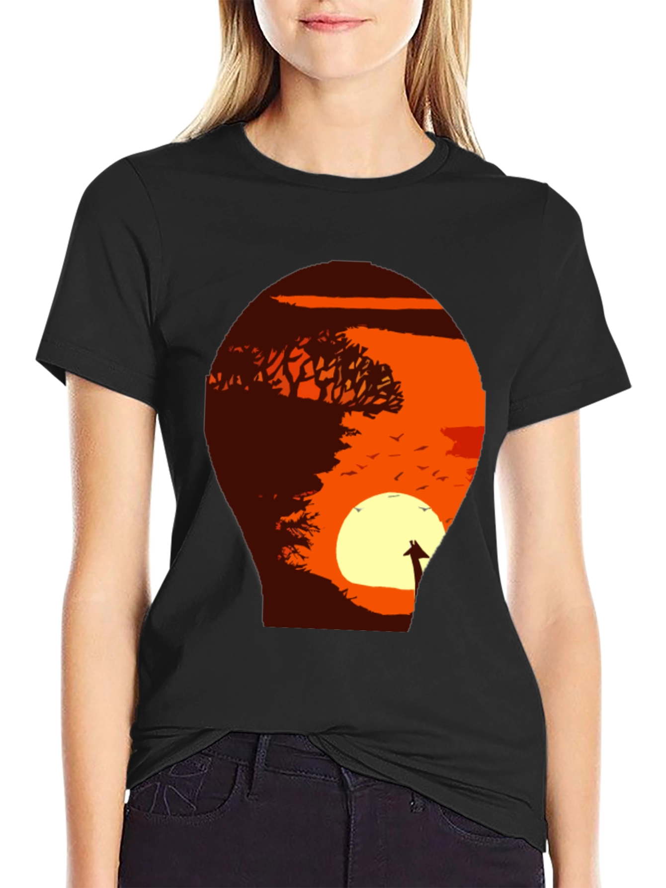 Sunset Safari Graphic Tee