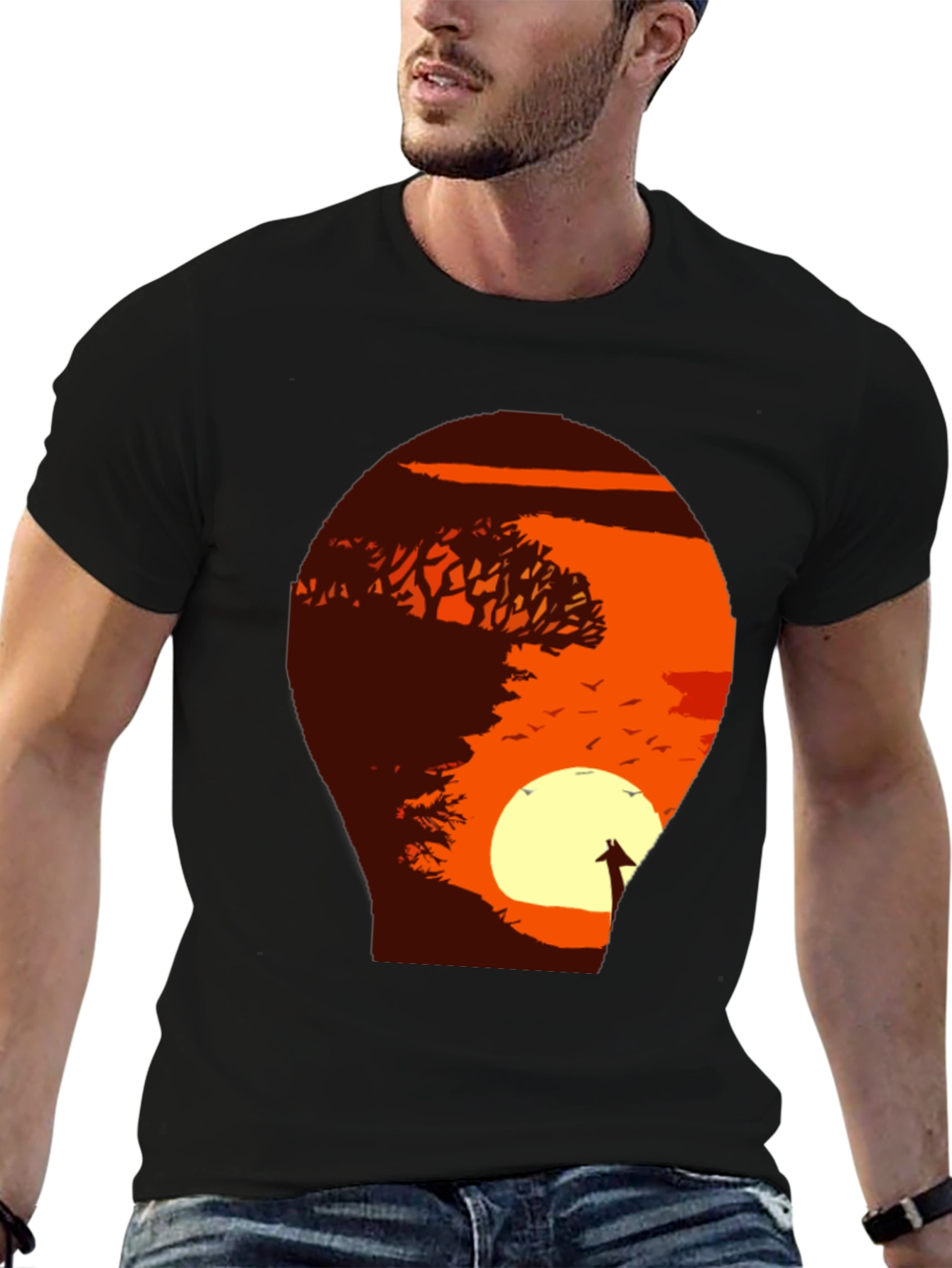 Sunset Safari Graphic Tee