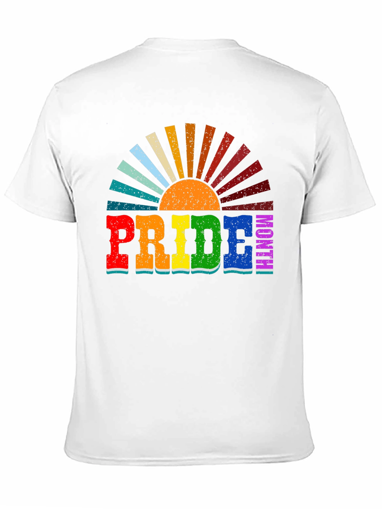 Pride Month Rainbow Retro T-Shirt