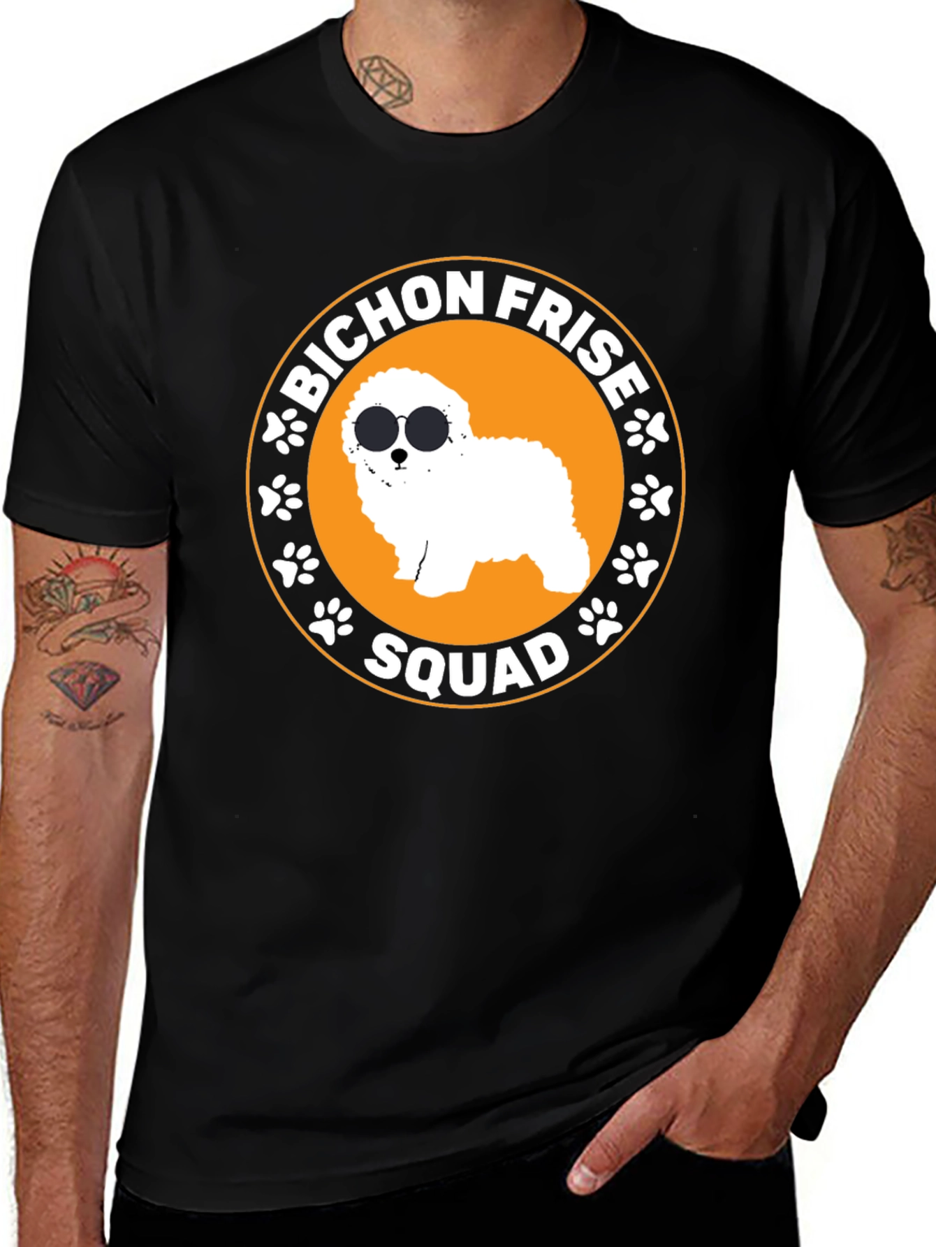 Bichon Frise Squad T-Shirt - Dog Lover Apparel