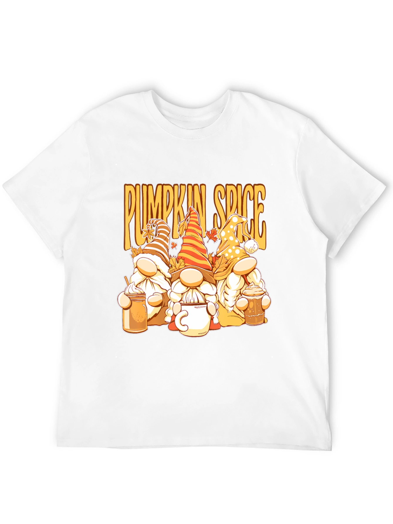 Pumpkin Spice Gnomes Graphic Tee