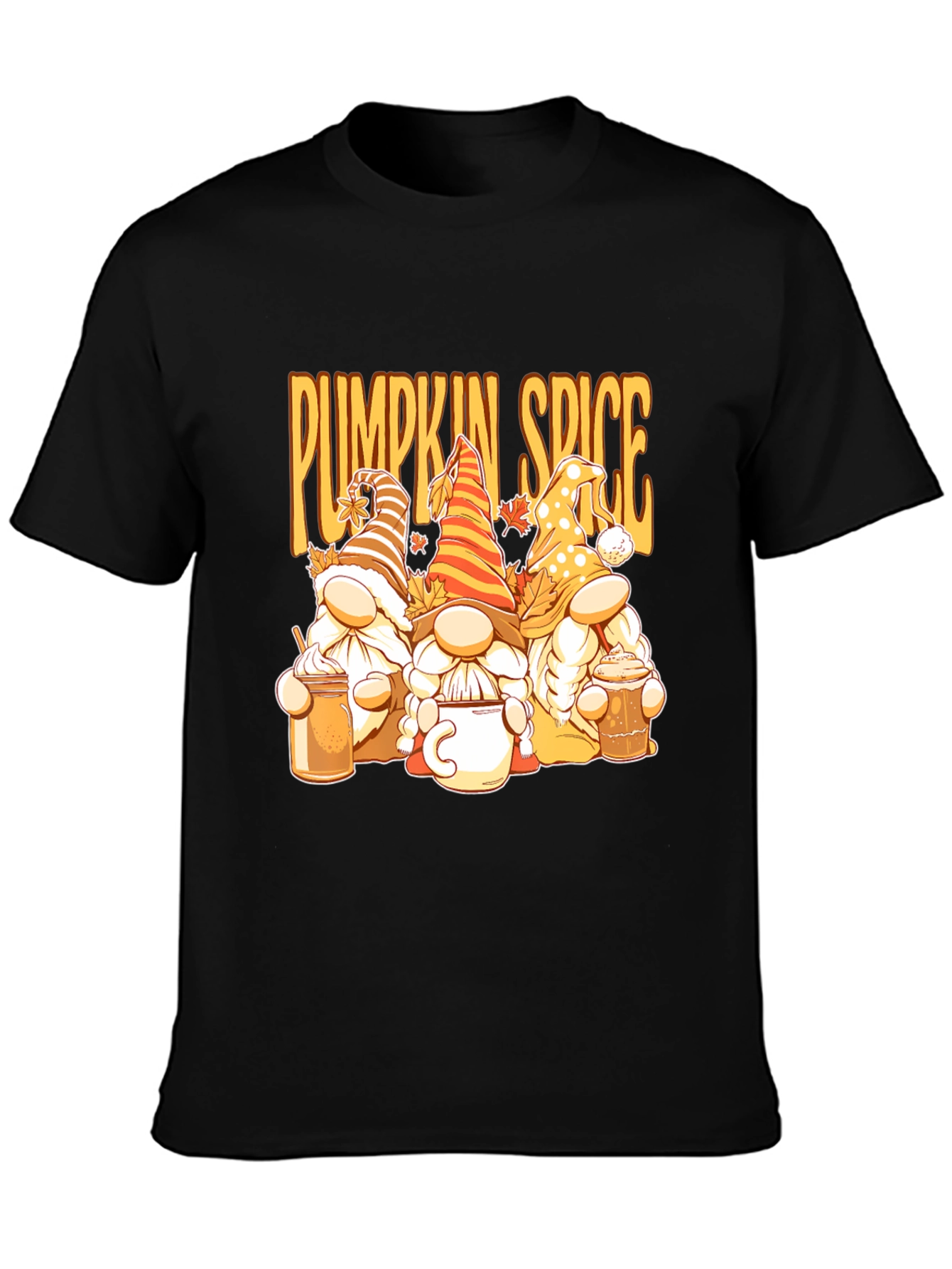 Pumpkin Spice Gnomes Graphic Tee