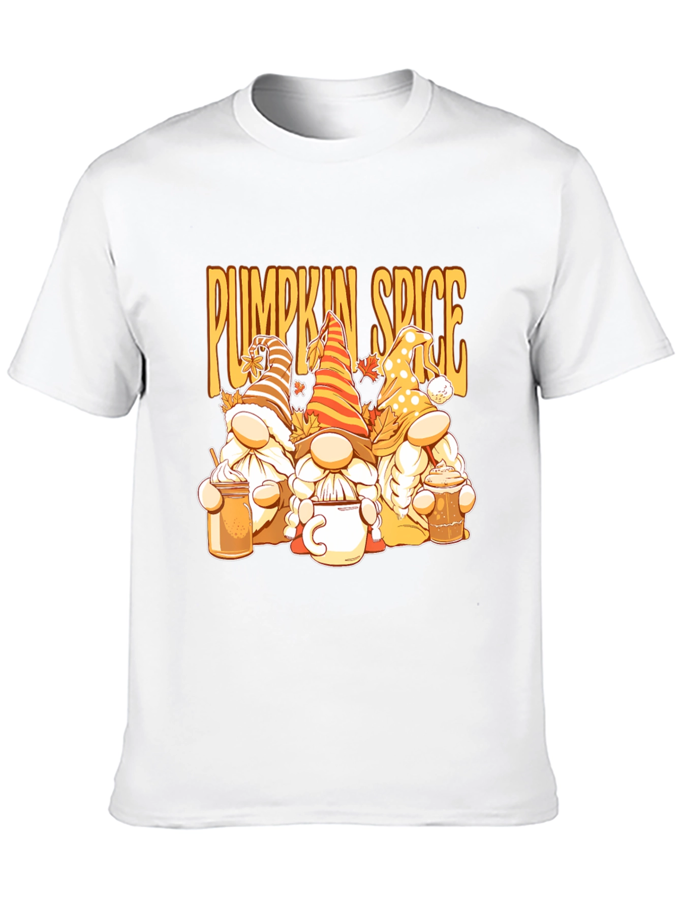 Pumpkin Spice Gnomes Graphic Tee