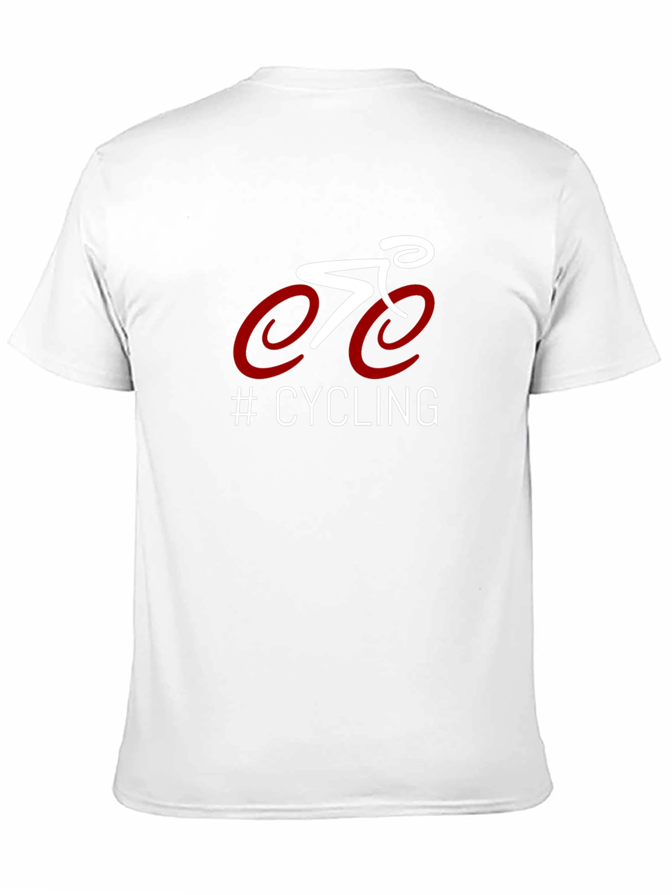 Cycling T-Shirt - #Cycling Design