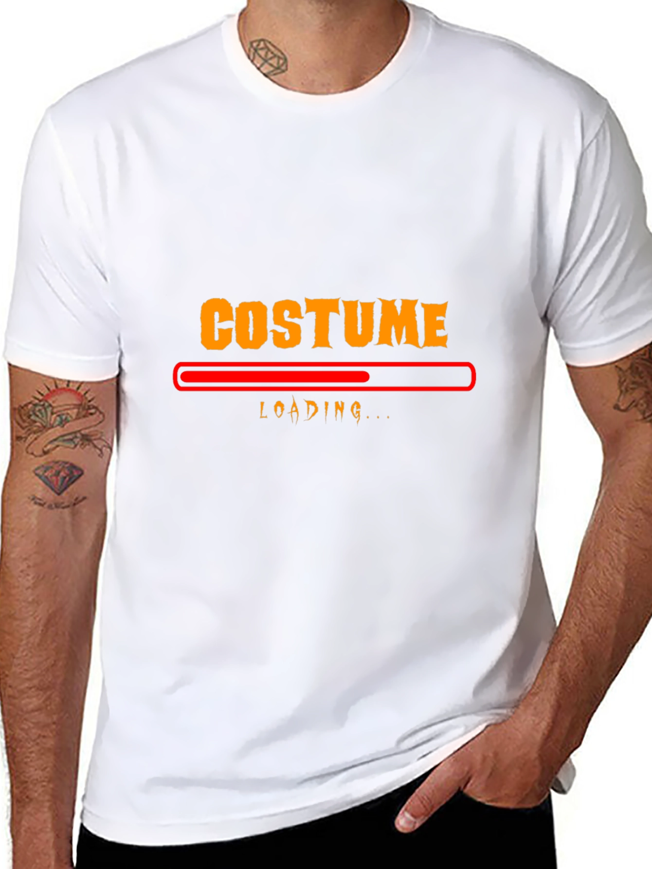 Costume Loading T-Shirt - Halloween Ready