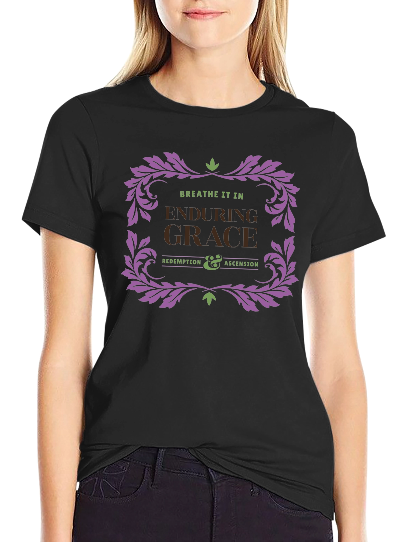Enduring Grace Graphic Tee - Breathe It In