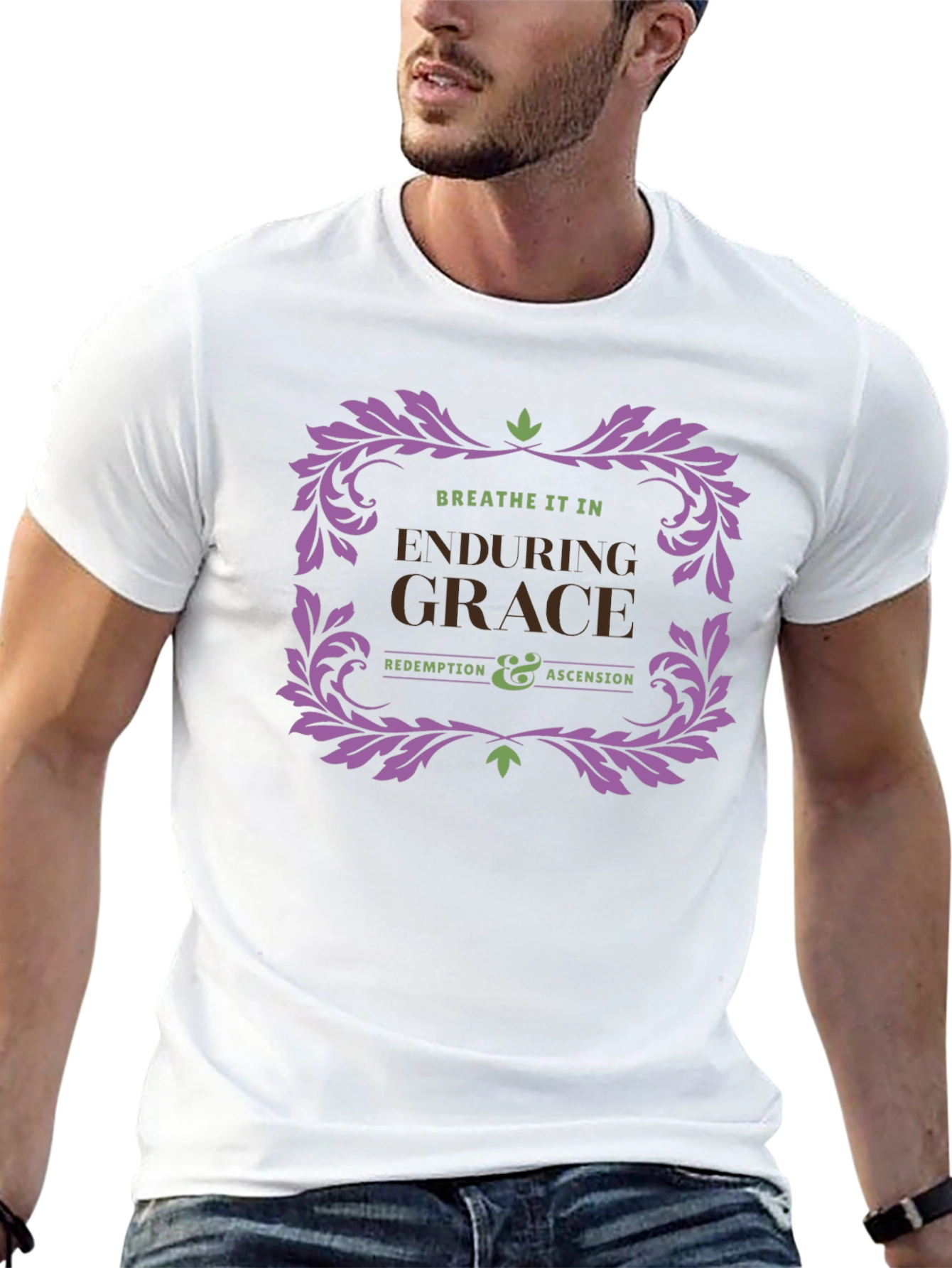 Enduring Grace Graphic Tee - Breathe It In