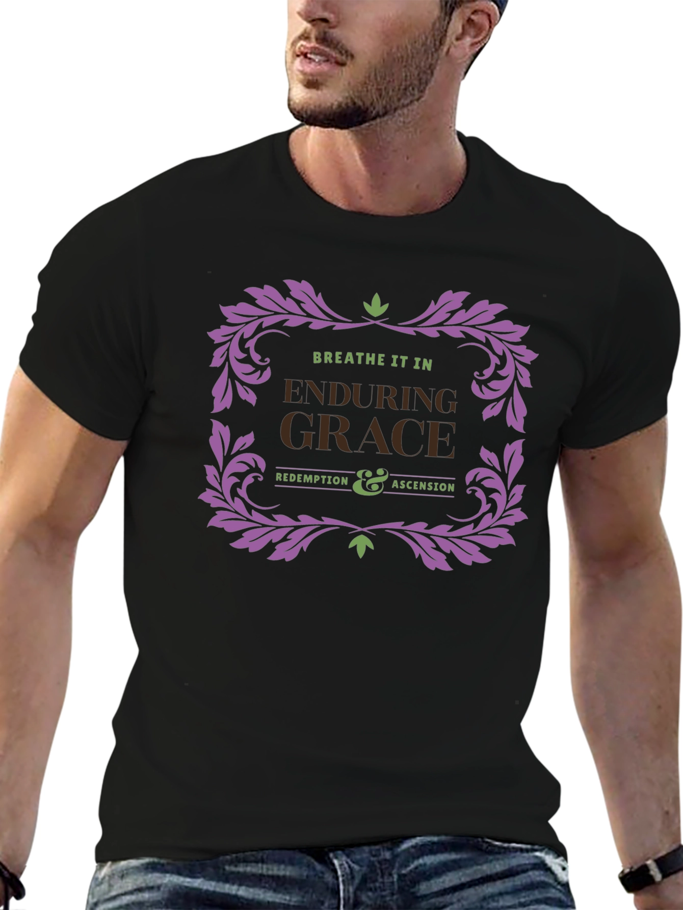 Enduring Grace Graphic Tee - Breathe It In