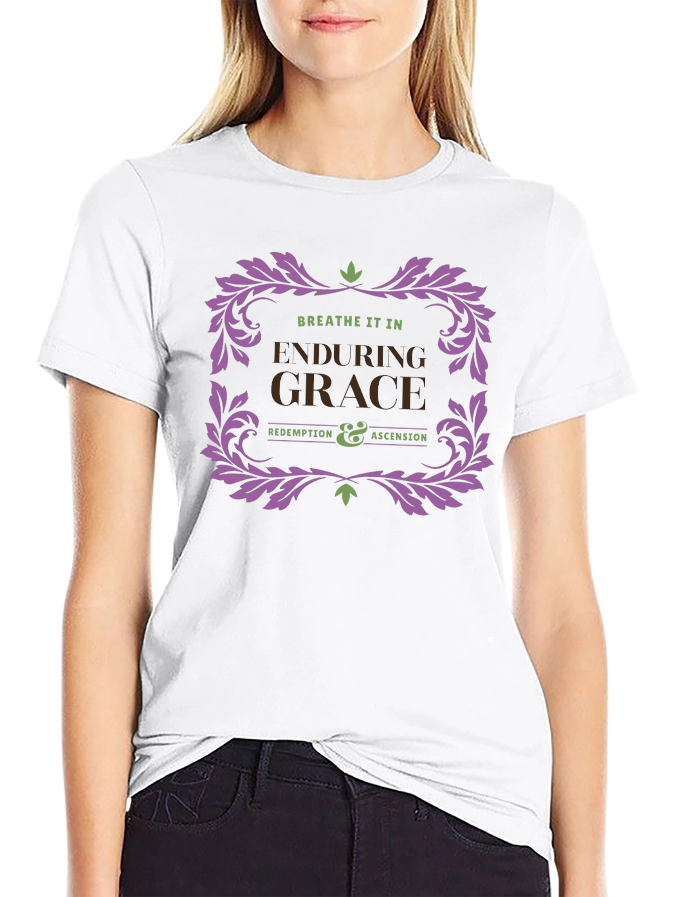 Enduring Grace Graphic Tee - Breathe It In