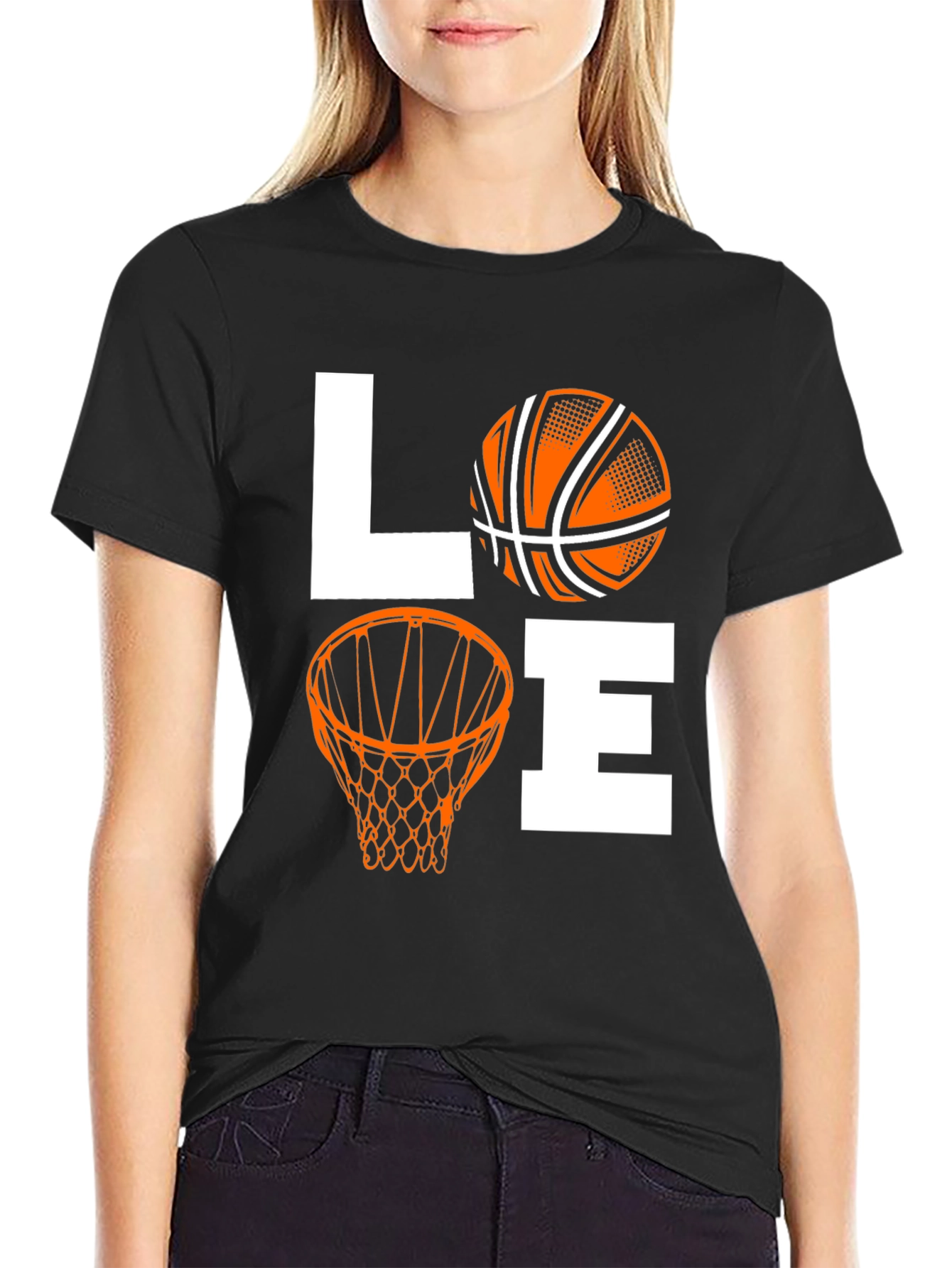 Basketball Love Graphic Tee