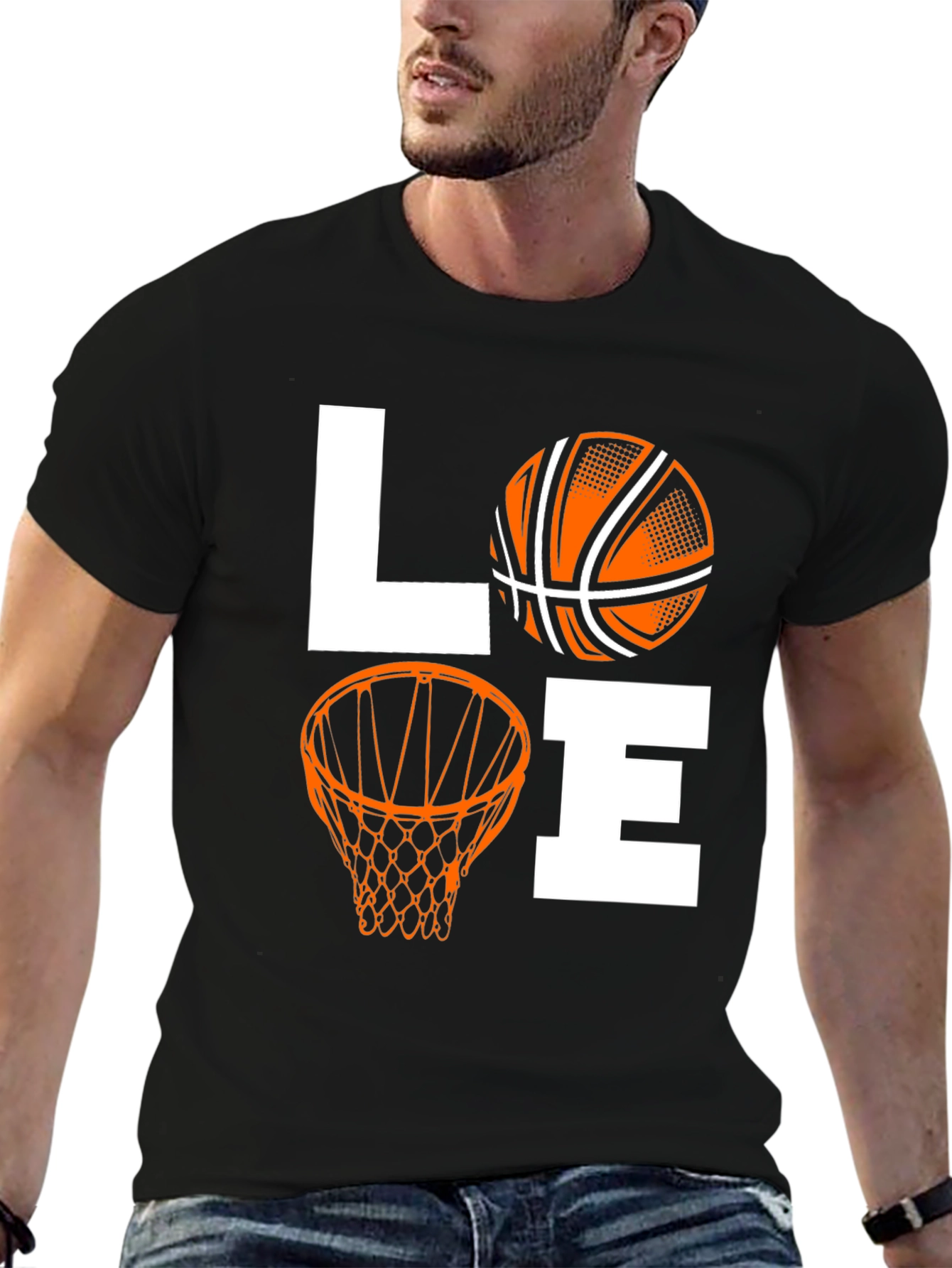 Basketball Love Graphic Tee