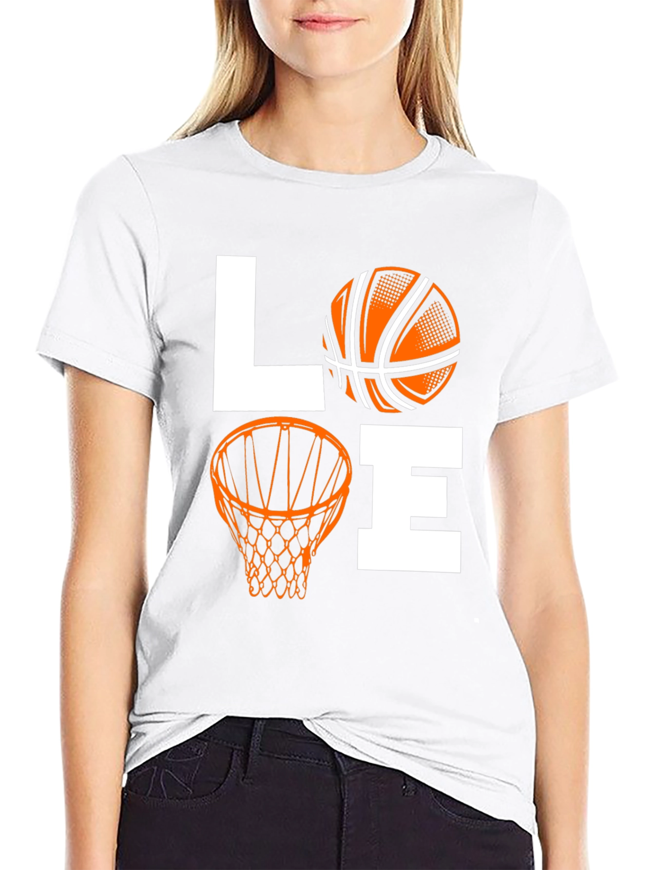 Basketball Love Graphic Tee