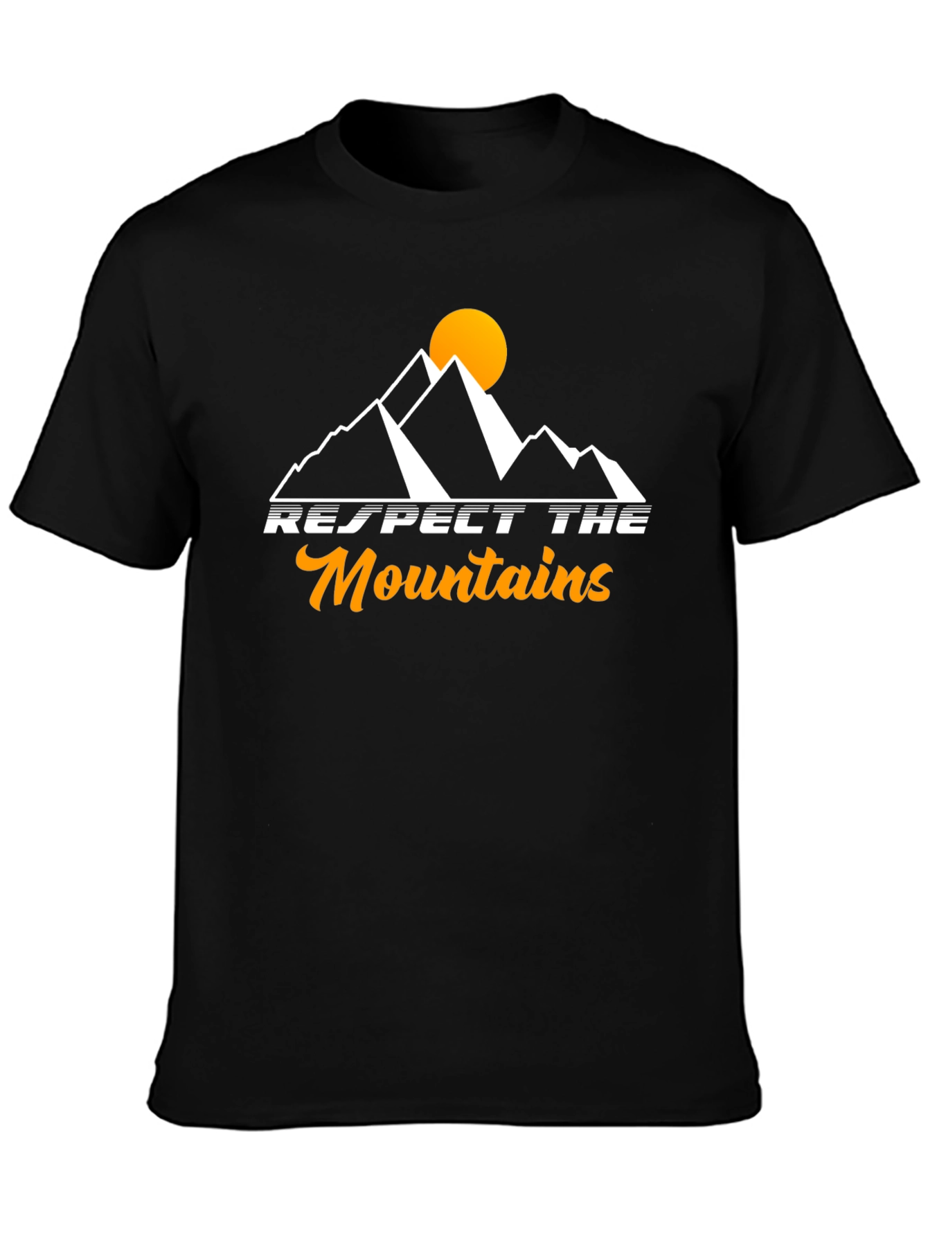 Respect the Mountains Graphic T-Shirt