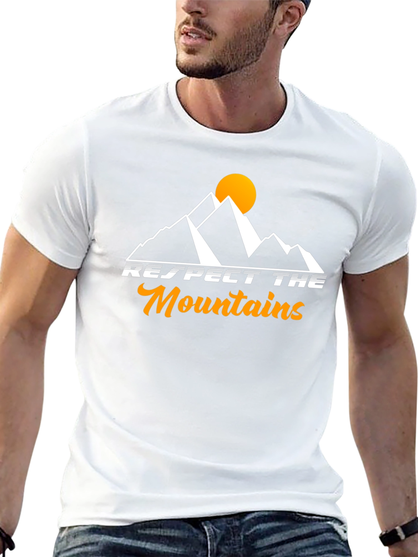 Respect the Mountains Graphic T-Shirt