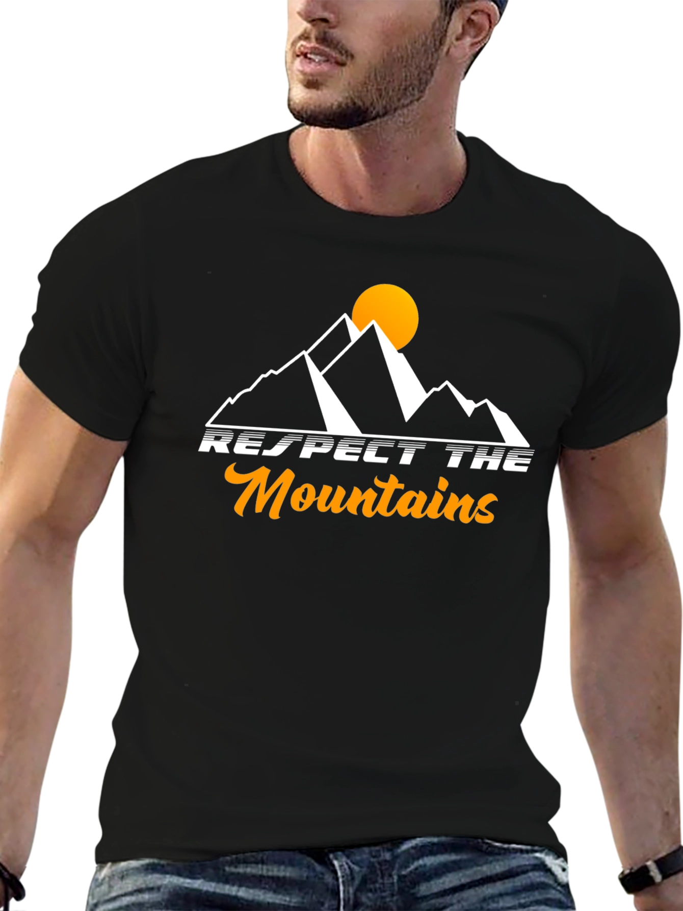 Respect the Mountains Graphic T-Shirt