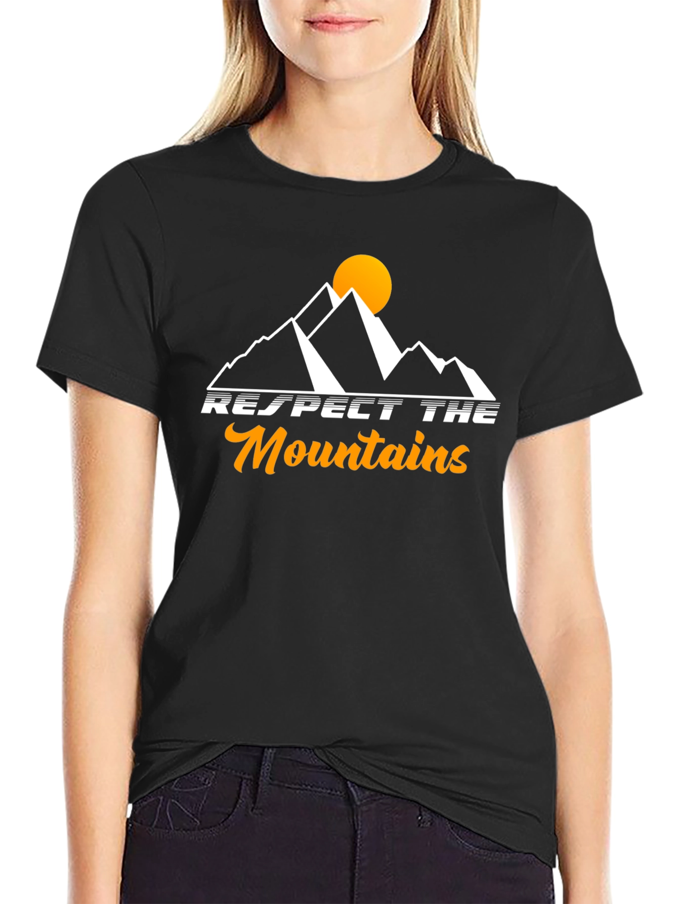 Respect the Mountains Graphic T-Shirt