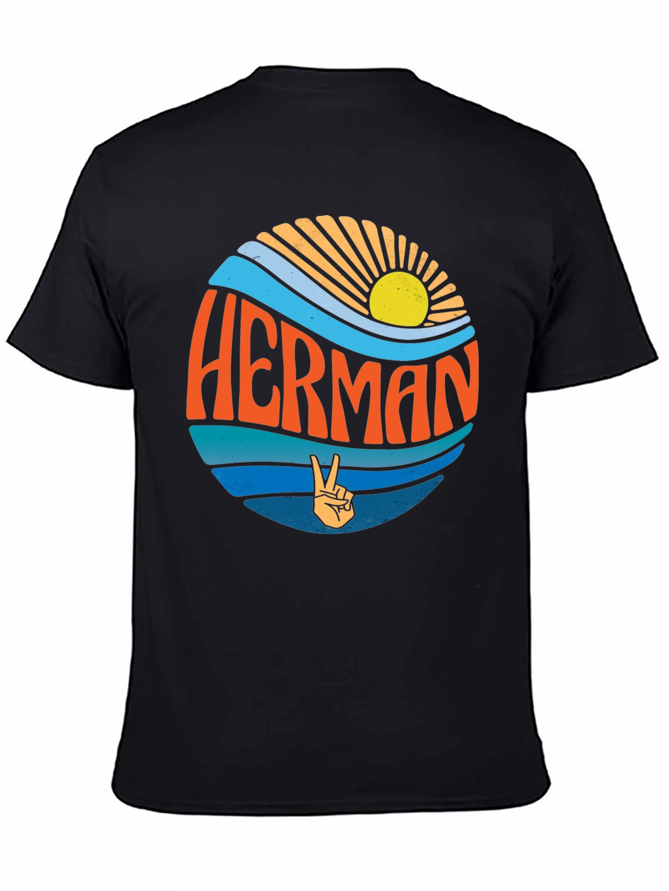 Retro HERMAN T-Shirt - Peace & Sunshine