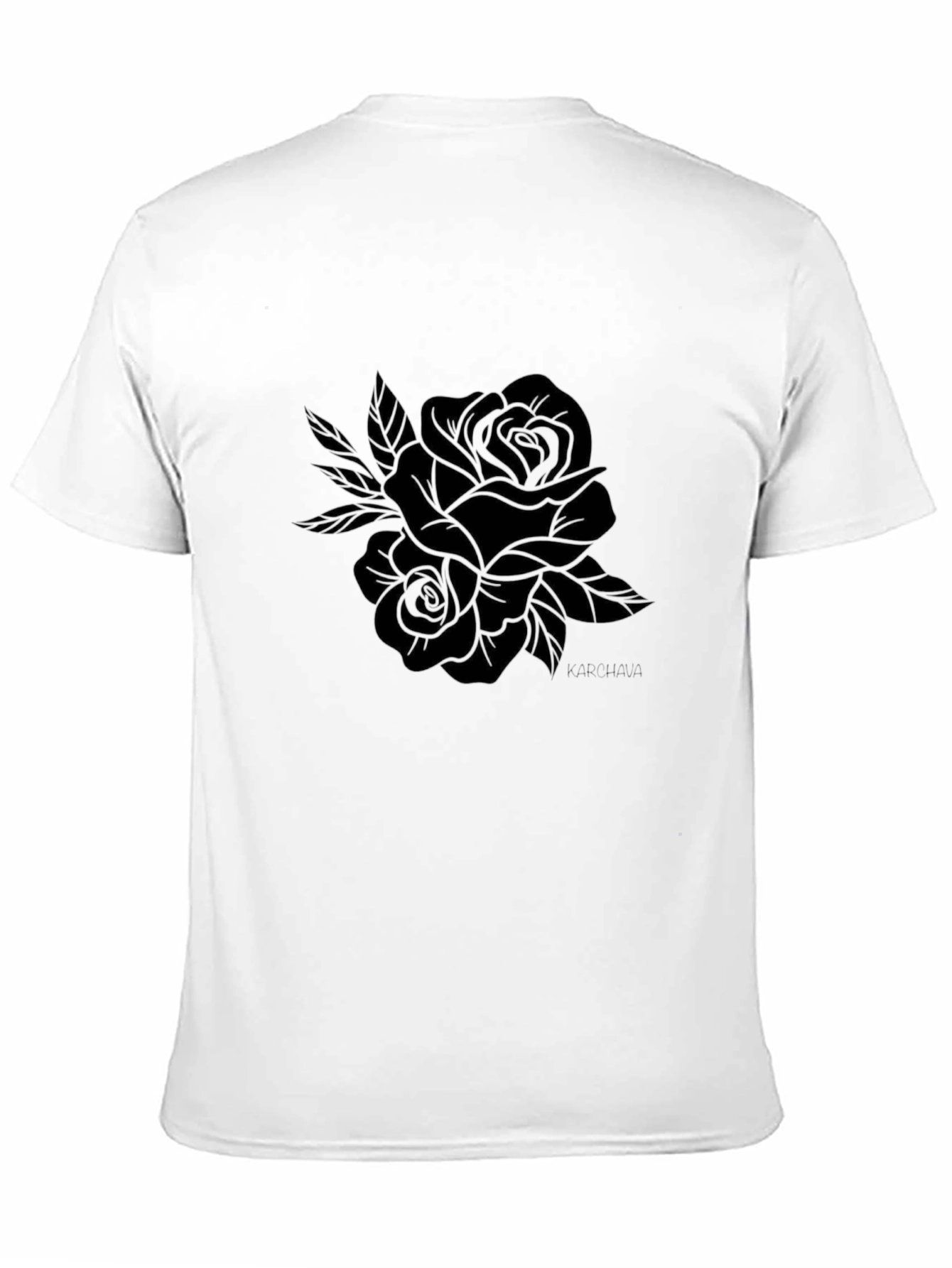 Black Rose Graphic Tee - Stylish and Comfortable