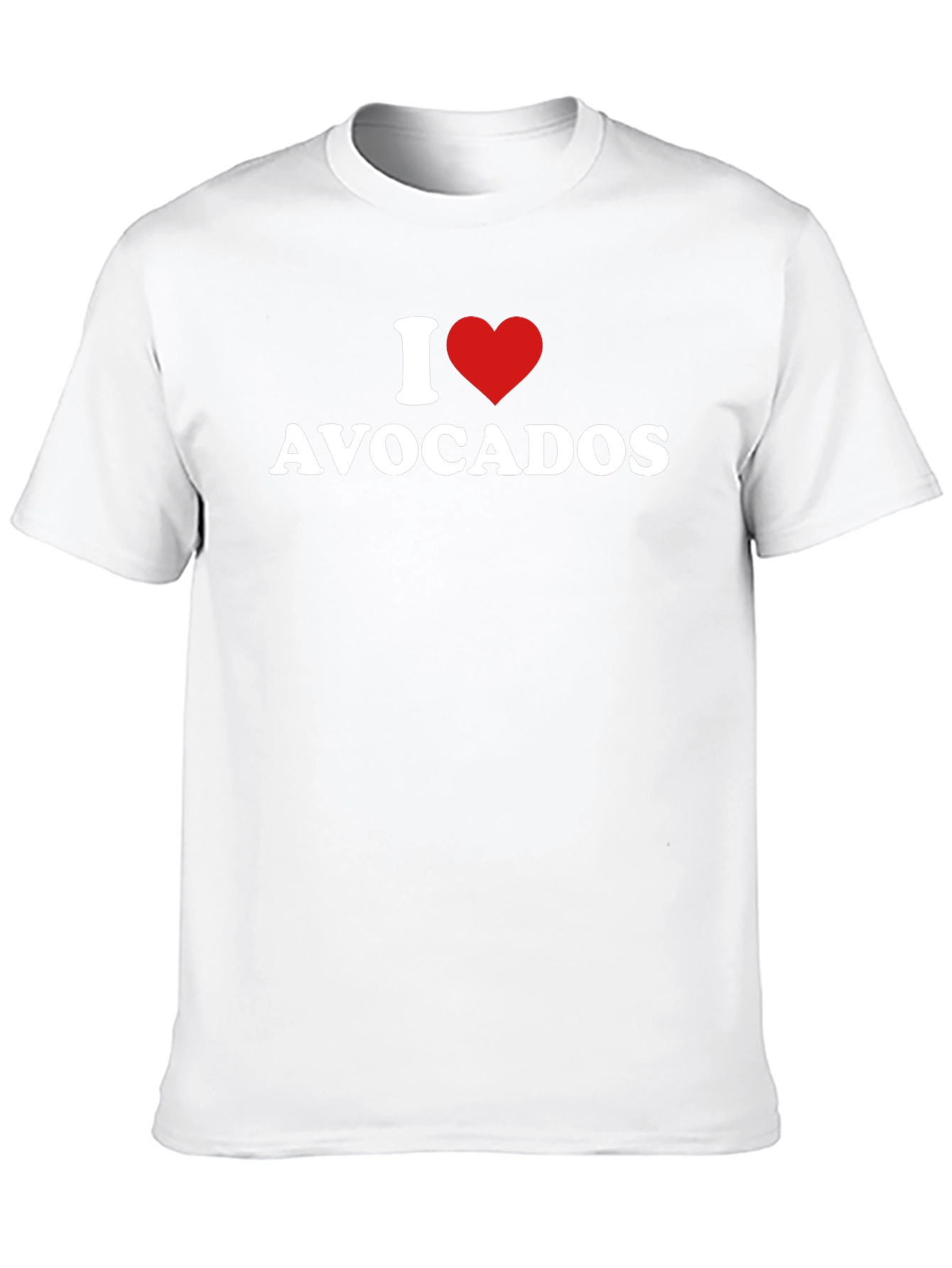 I Love Avocados Black T-Shirt - Foodie Fashion