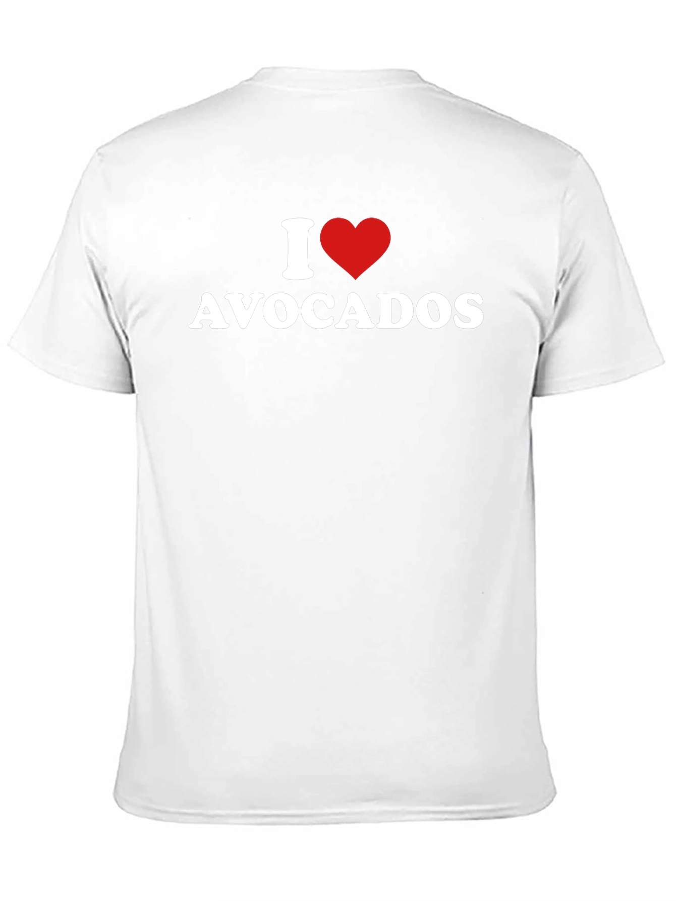 I Love Avocados Black T-Shirt - Foodie Fashion