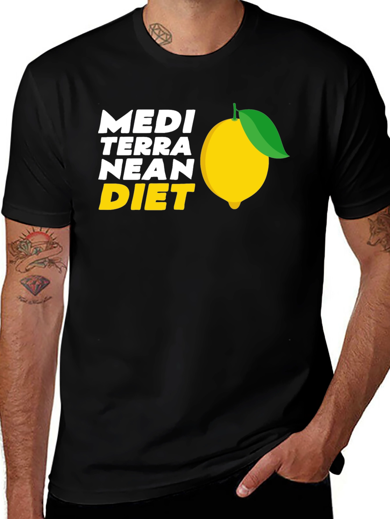 Mediterranean Diet T-Shirt - Eat Healthy!