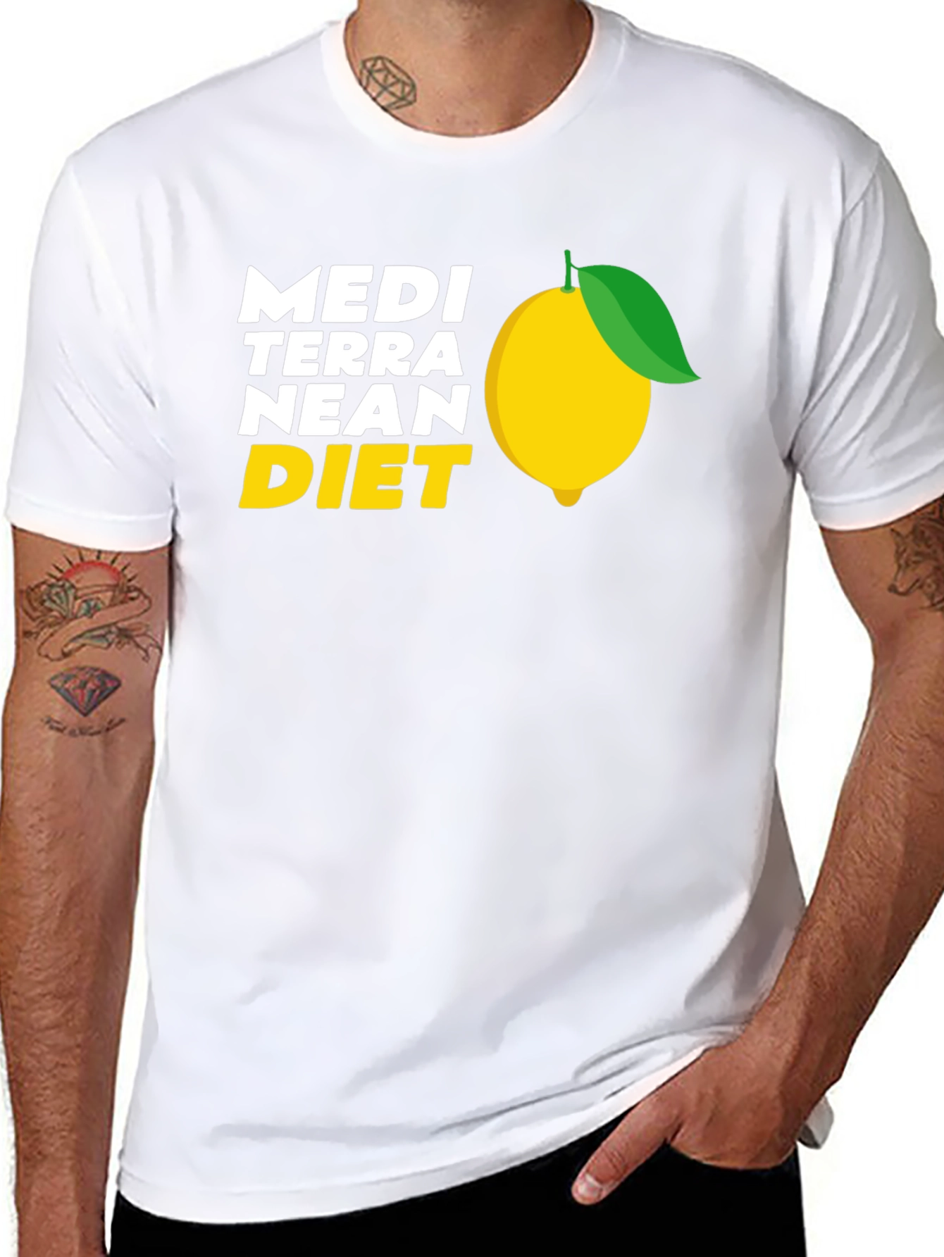 Mediterranean Diet T-Shirt - Eat Healthy!