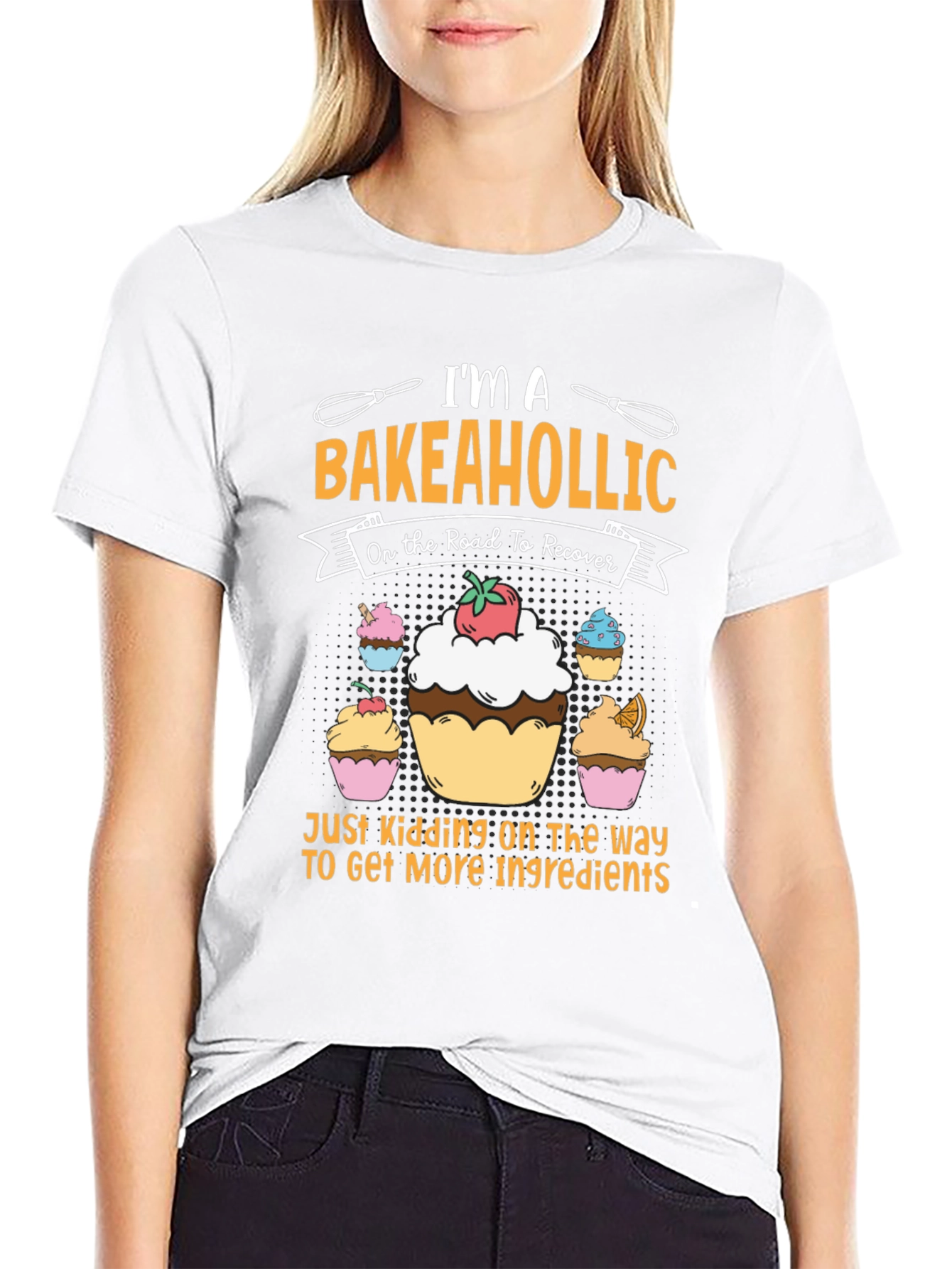 Bakeaholic T-Shirt - Funny Baking Lover Tee