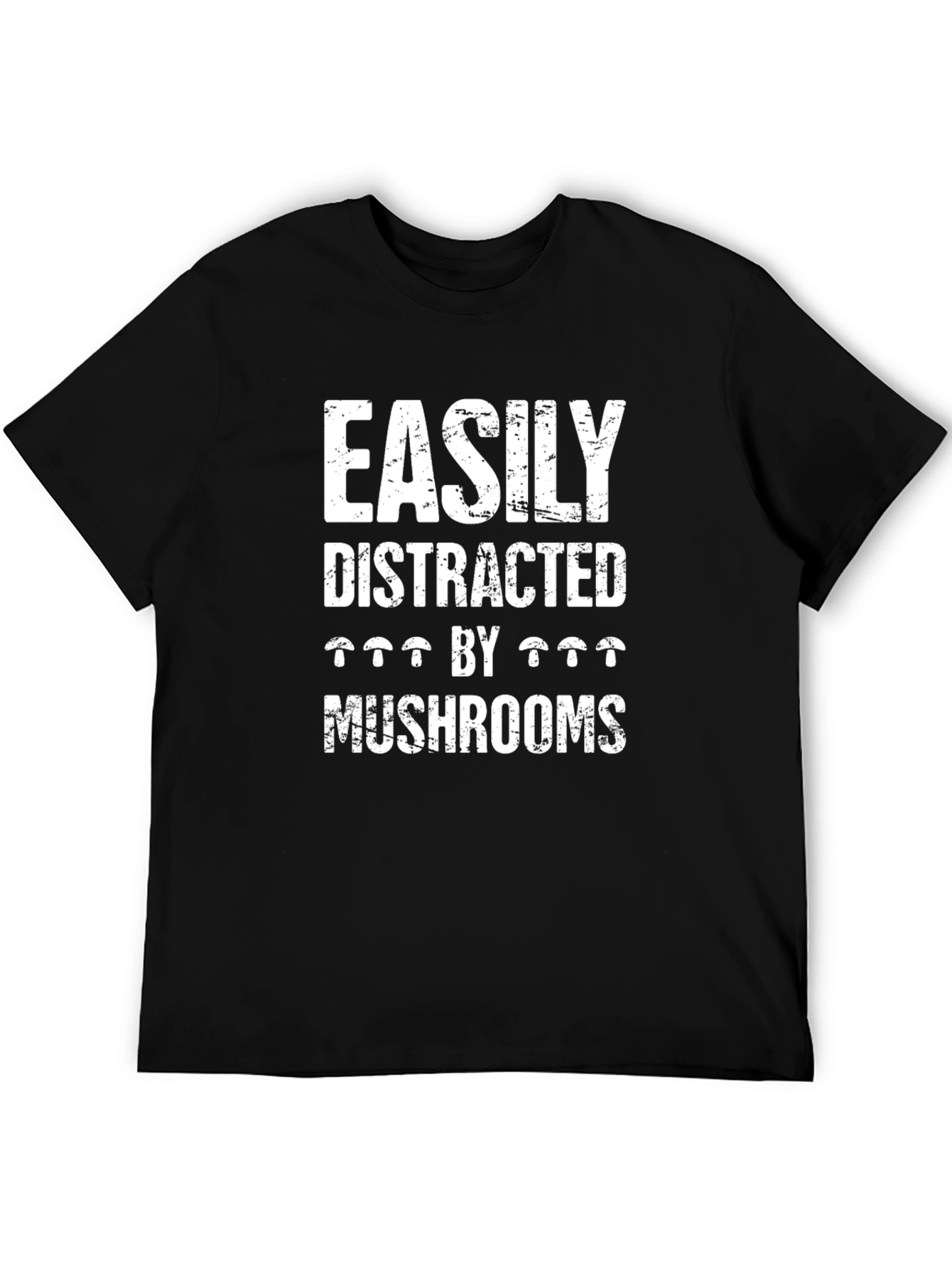 Easily Distracted by Mushrooms Graphic Tee