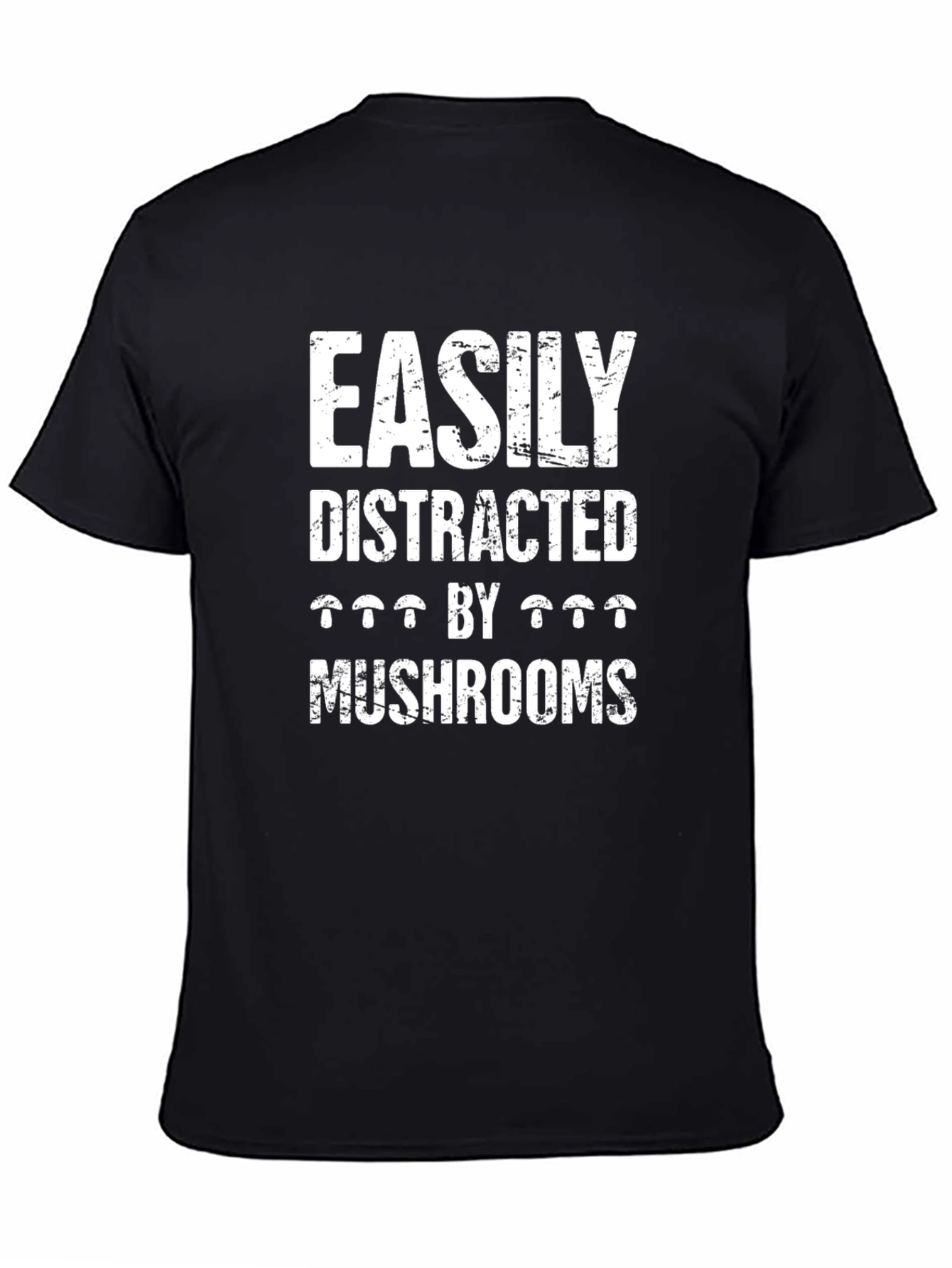 Easily Distracted by Mushrooms Graphic Tee