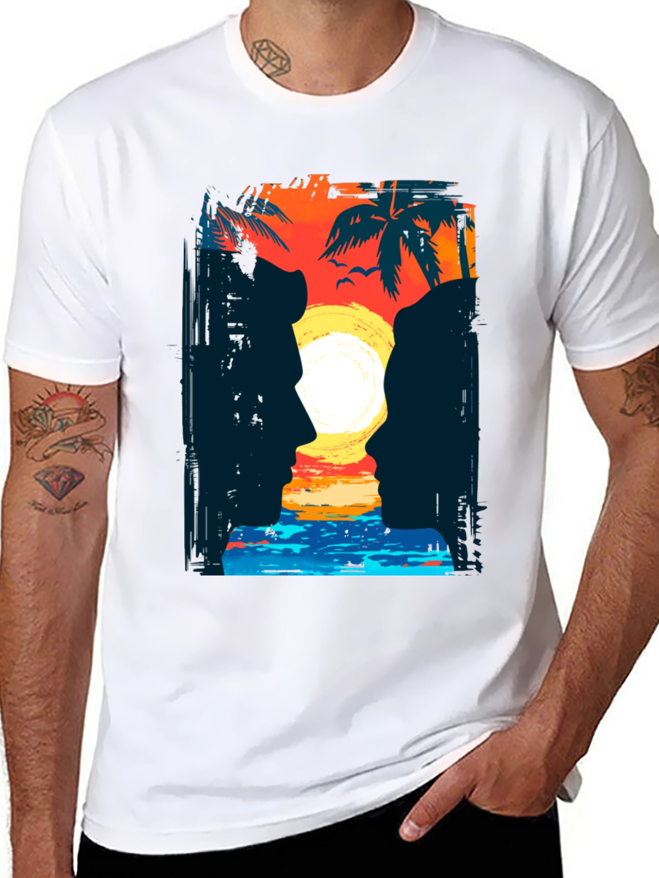 Sunset Lovers Graphic Tee