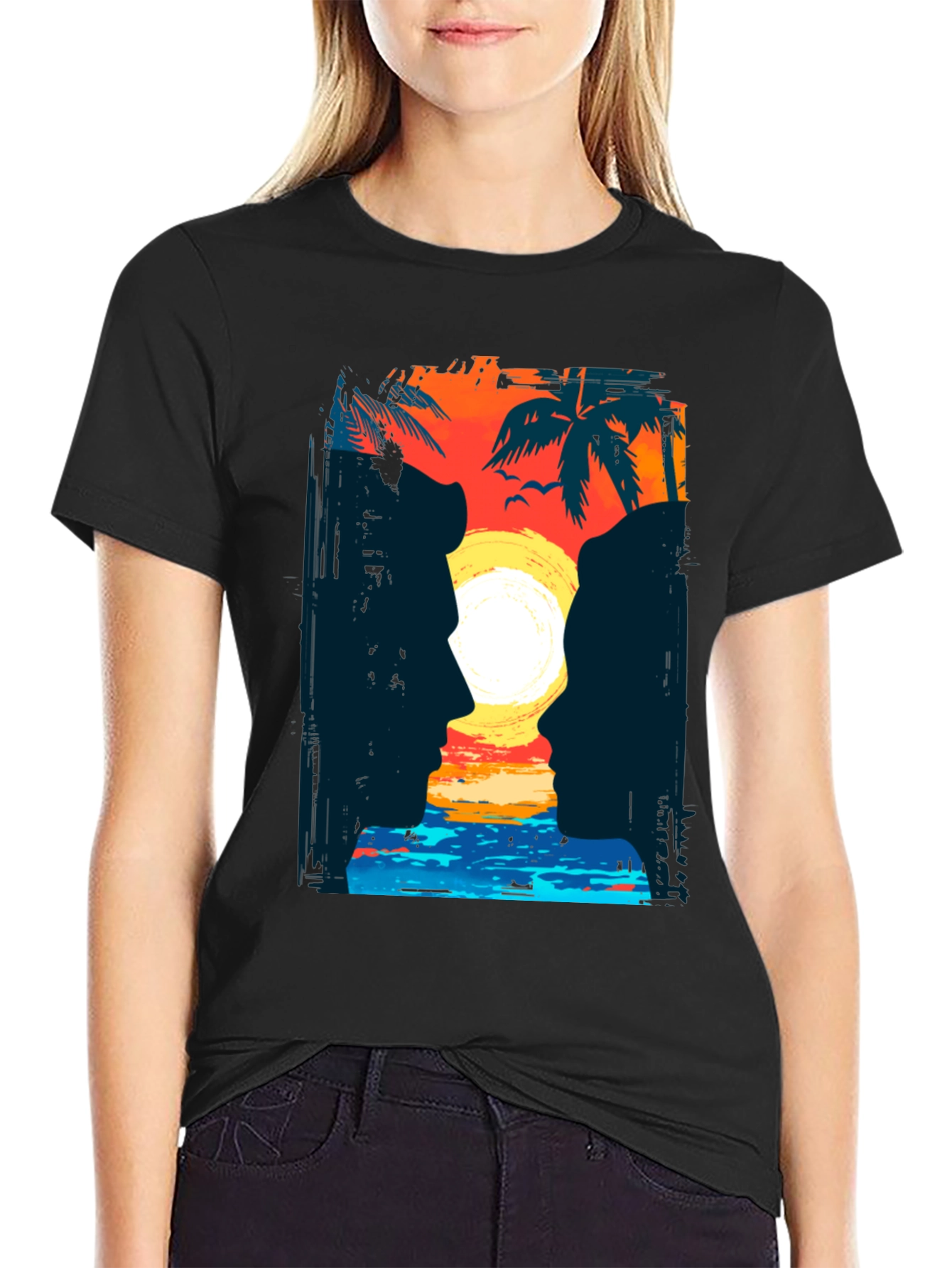 Sunset Lovers Graphic Tee