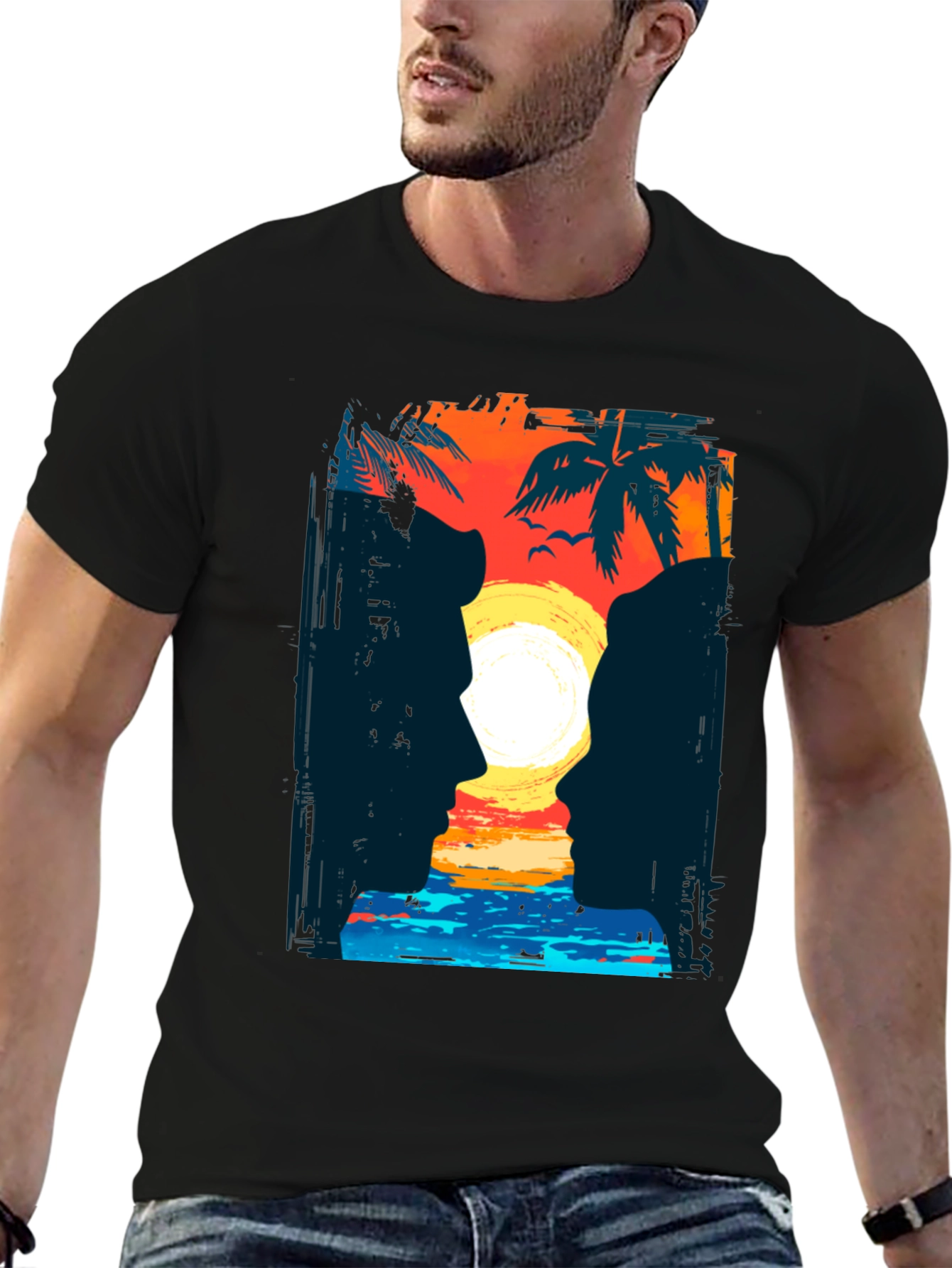 Sunset Lovers Graphic Tee
