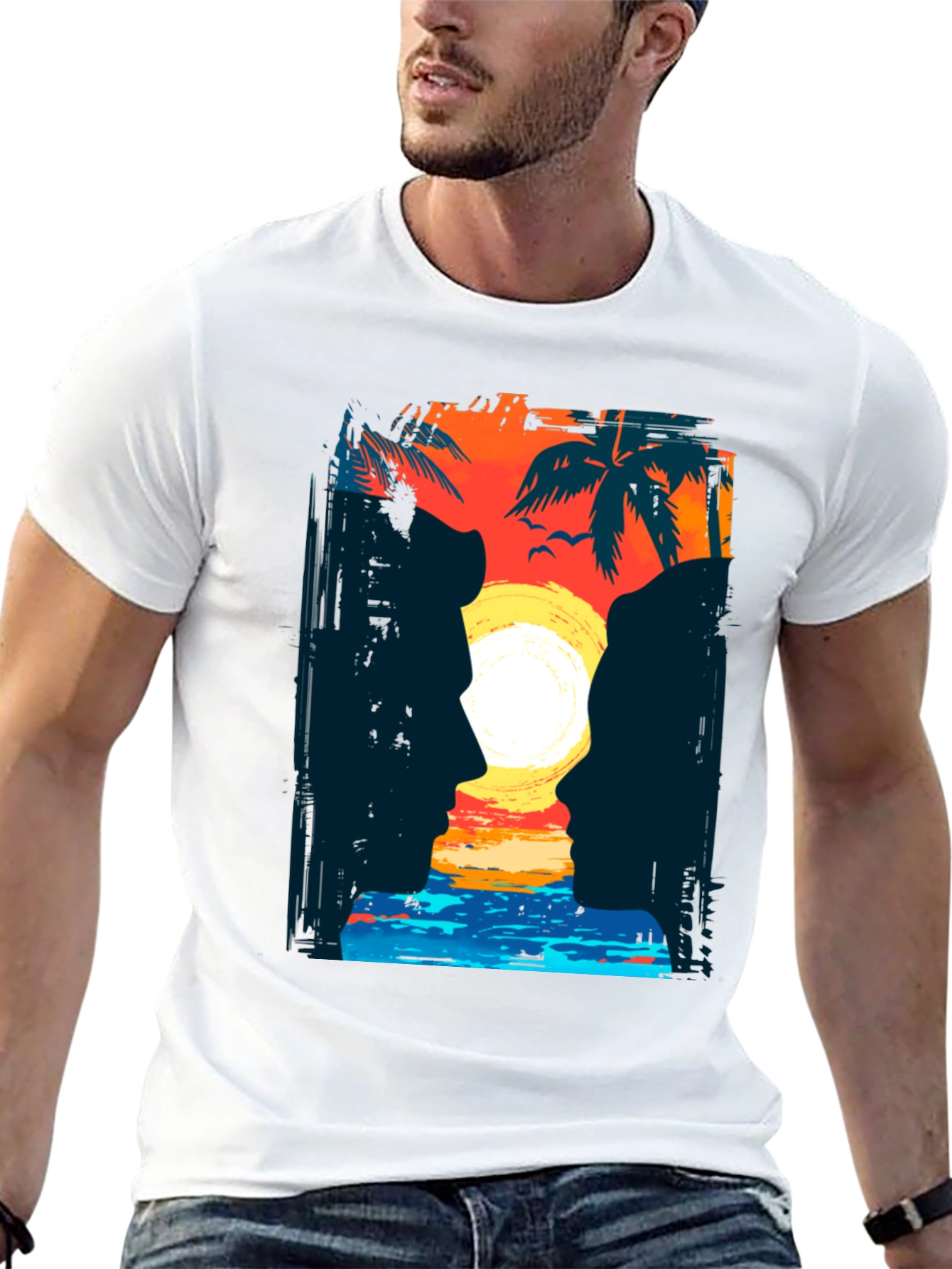Sunset Lovers Graphic Tee