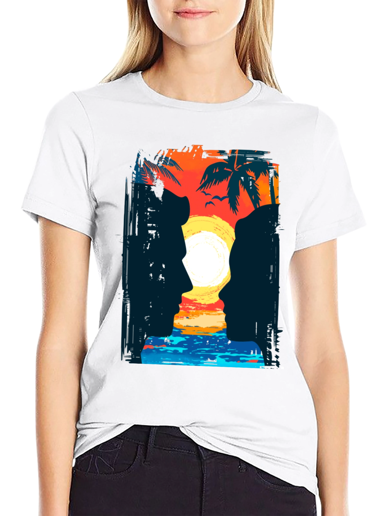 Sunset Lovers Graphic Tee