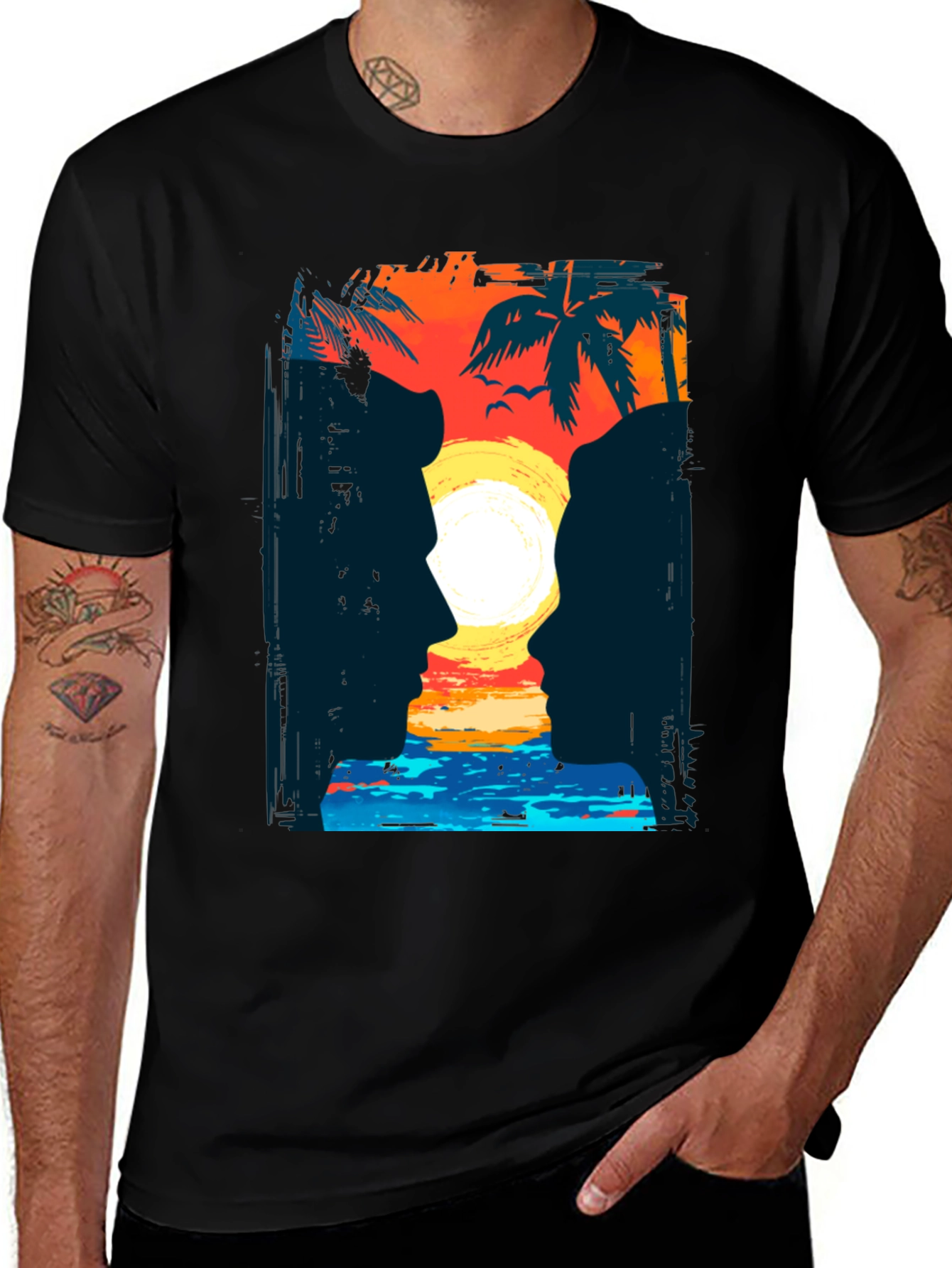 Sunset Lovers Graphic Tee