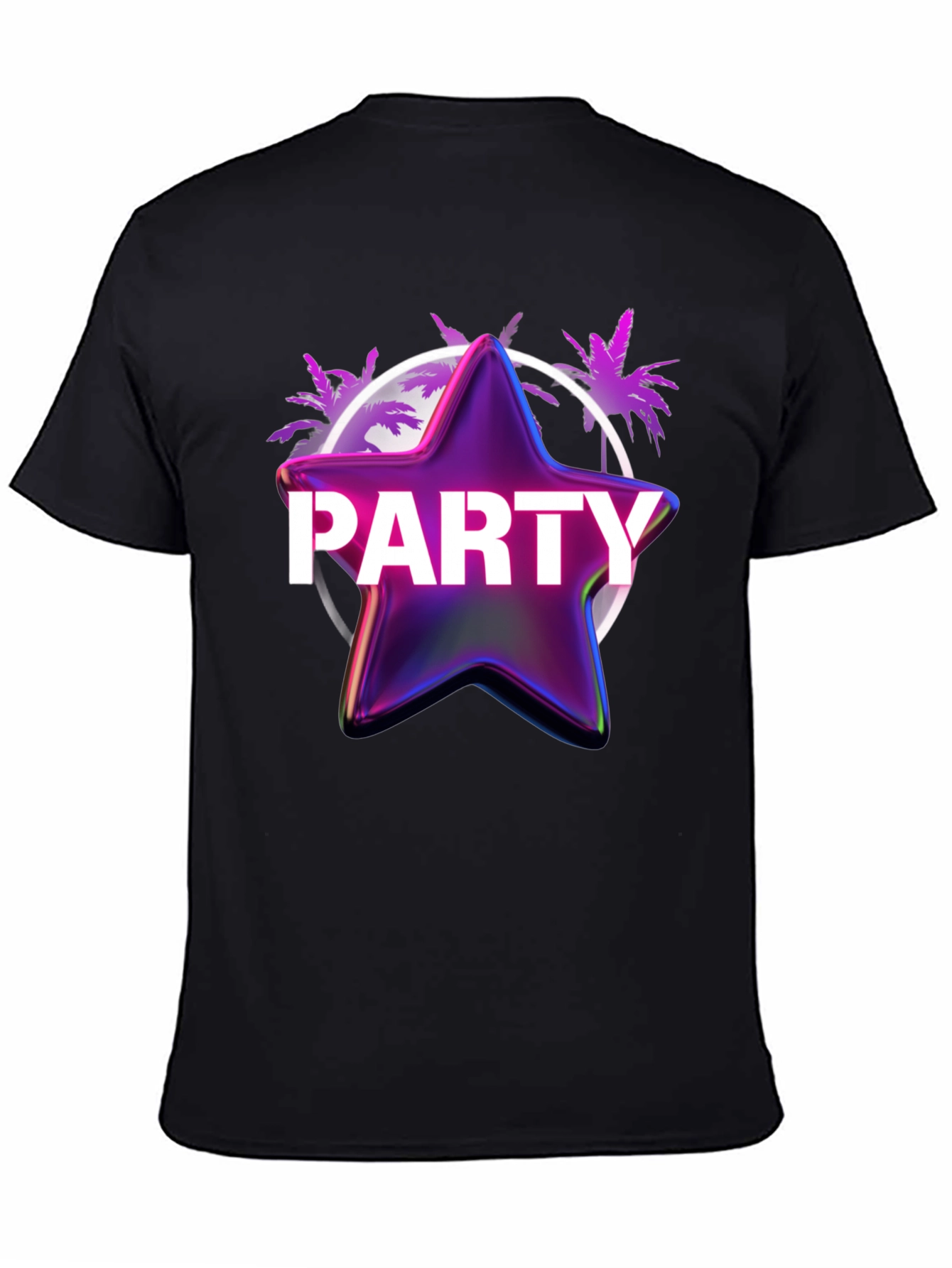 Party Star T-Shirt - Retro Graphic Tee