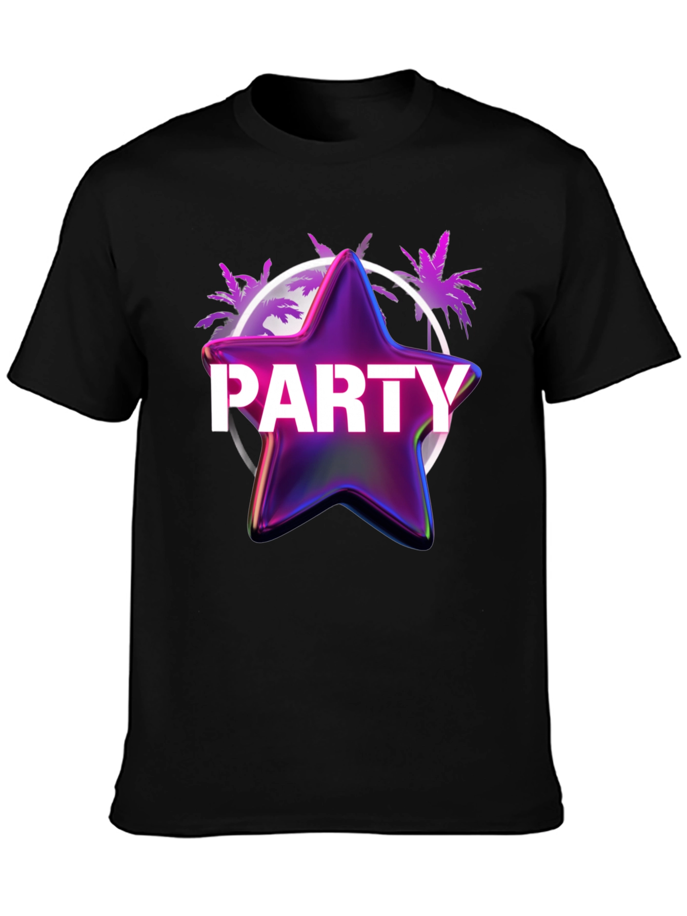 Party Star T-Shirt - Retro Graphic Tee