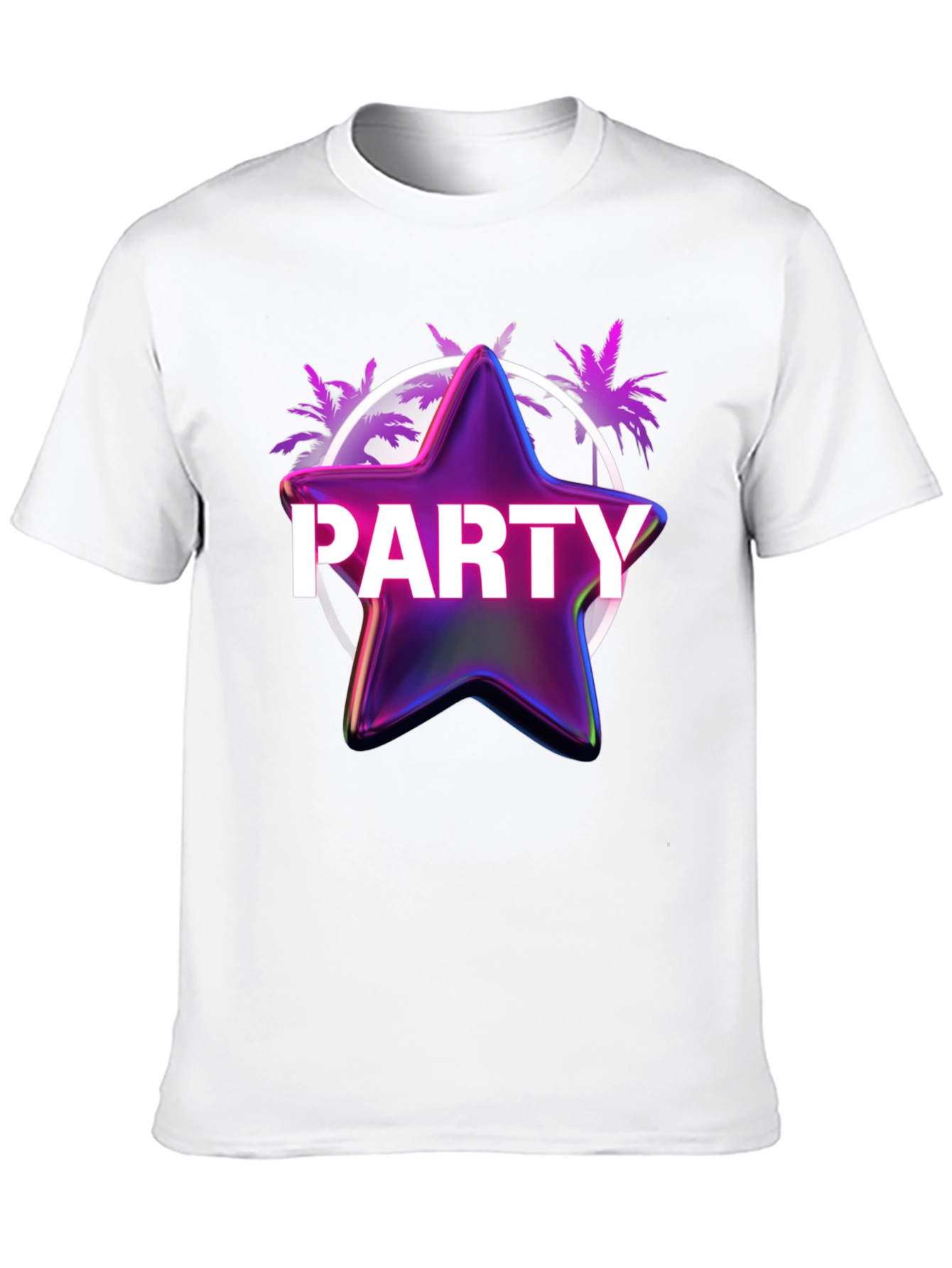 Party Star T-Shirt - Retro Graphic Tee