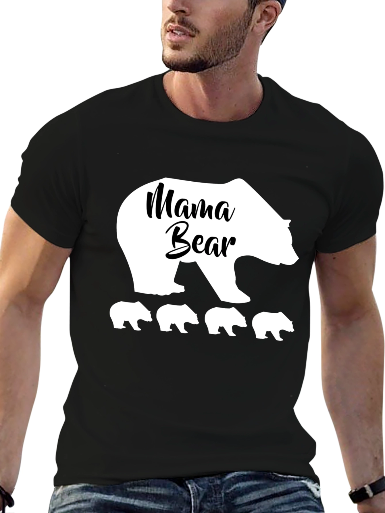 Mama Bear T-Shirt - Mom & Cubs Matching Tee